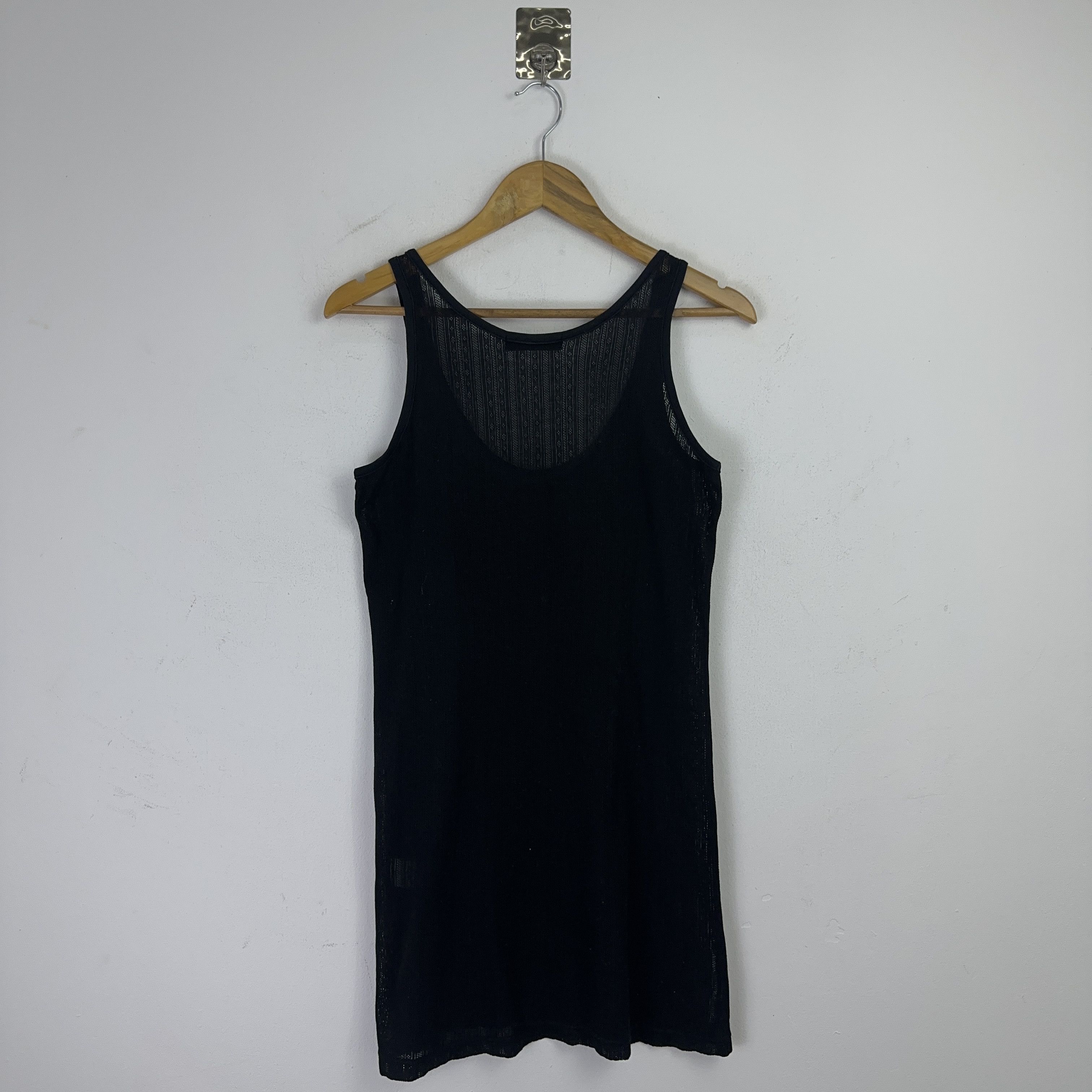 Issey Miyake Vintage Zucca Japan Sheer Knit Mesh Tank Top Size US M / EU 48-50 / 2 - 3 Thumbnail