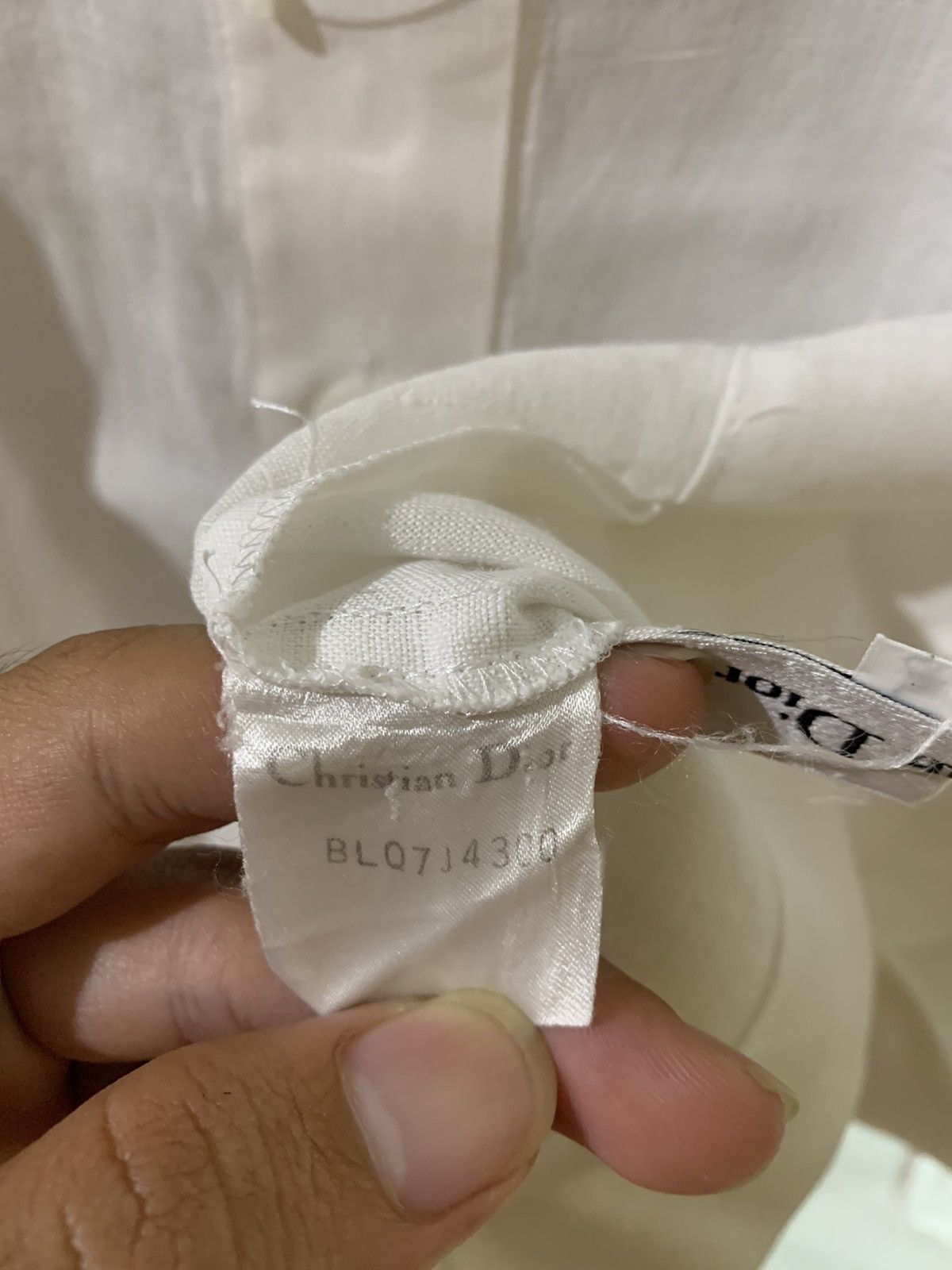 Christian Dior Monsieur × Dior × Vintage Vintage Archive Christian Dior Shirt Size M / US 6-8 / IT 42-44 - 6 Thumbnail