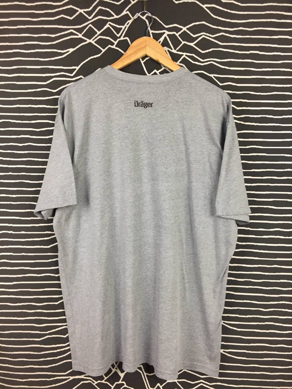 Vintage DRAGERMAN Mines Rescue Worker American Flag tee Size US XXL / EU 58 / 5 - 4 Thumbnail