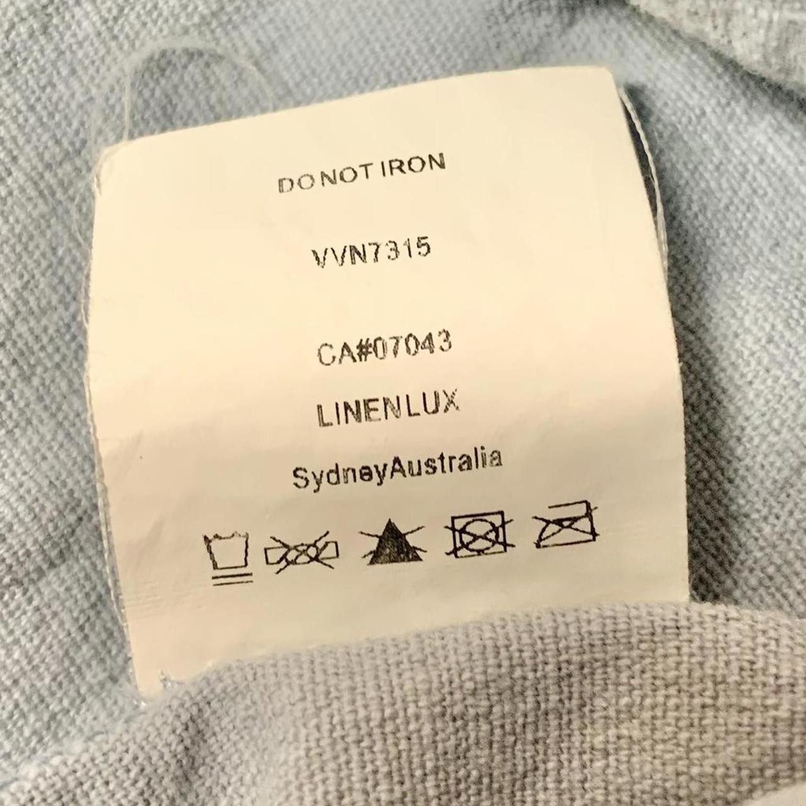 Other Linen preppy sky blue button up maxi dress! Size M / US 6-8 / IT 42-44 - 7 Thumbnail