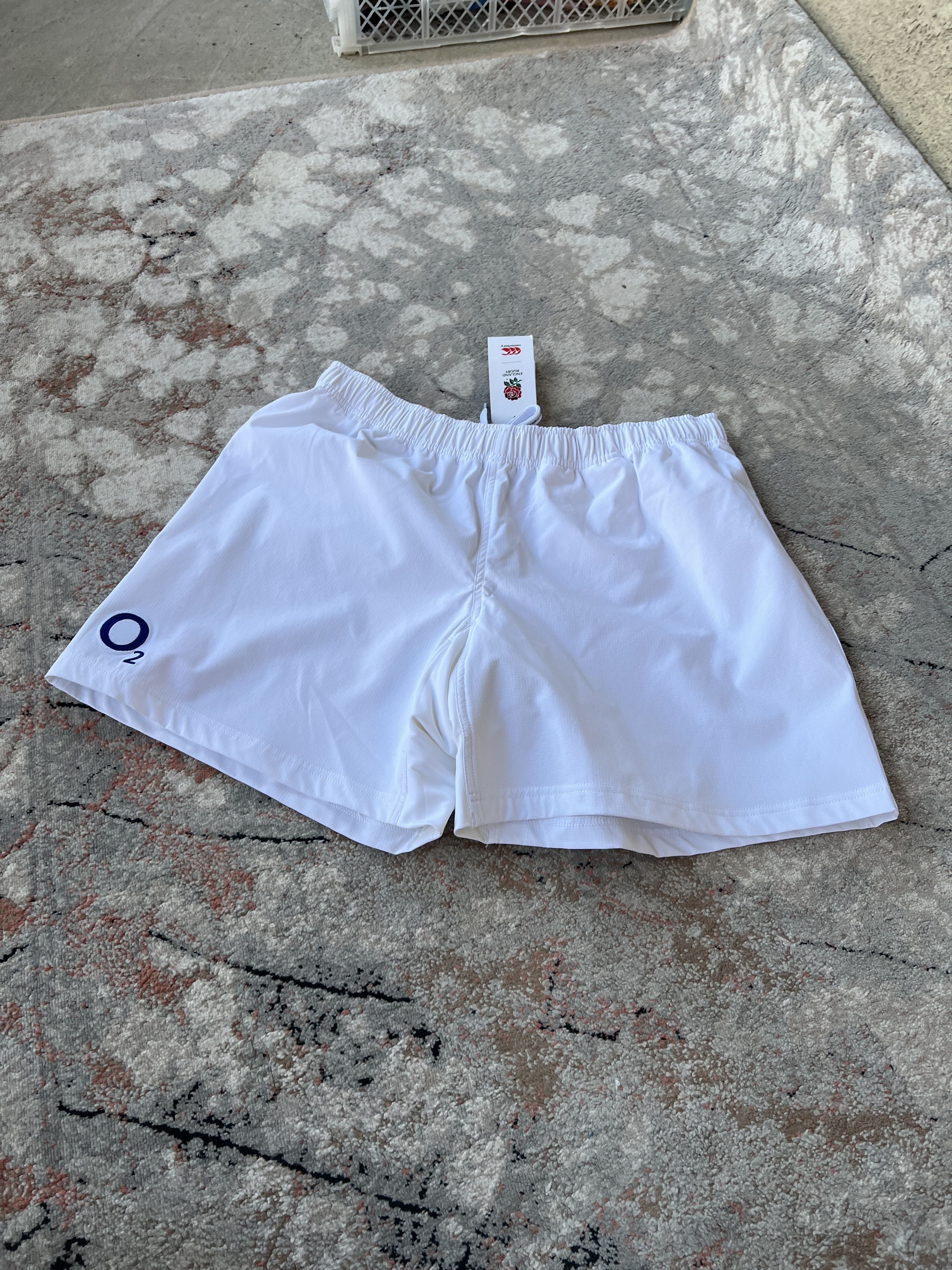 Canterbury of New Zealand Canterbury O2 England Rugby Shorts Size US 40 / EU 56 - 5 Thumbnail