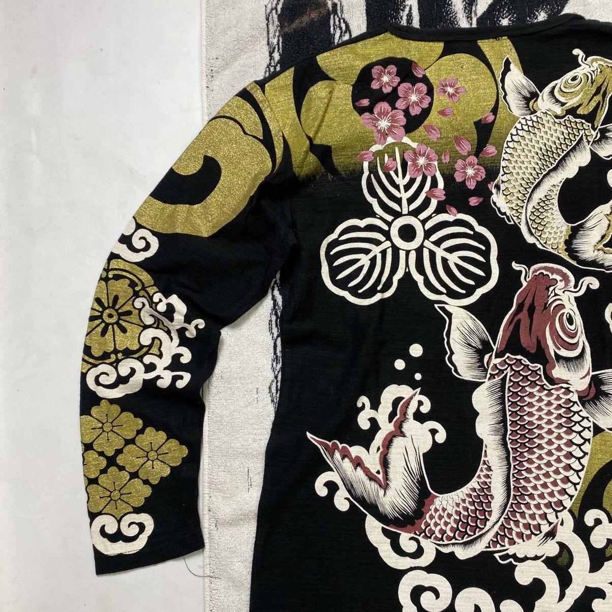 Designer × Japanese Brand × Other Vintage Sukajan Long sleeve y2k lgb style Size US L / EU 52-54 / 3 - 8 Thumbnail