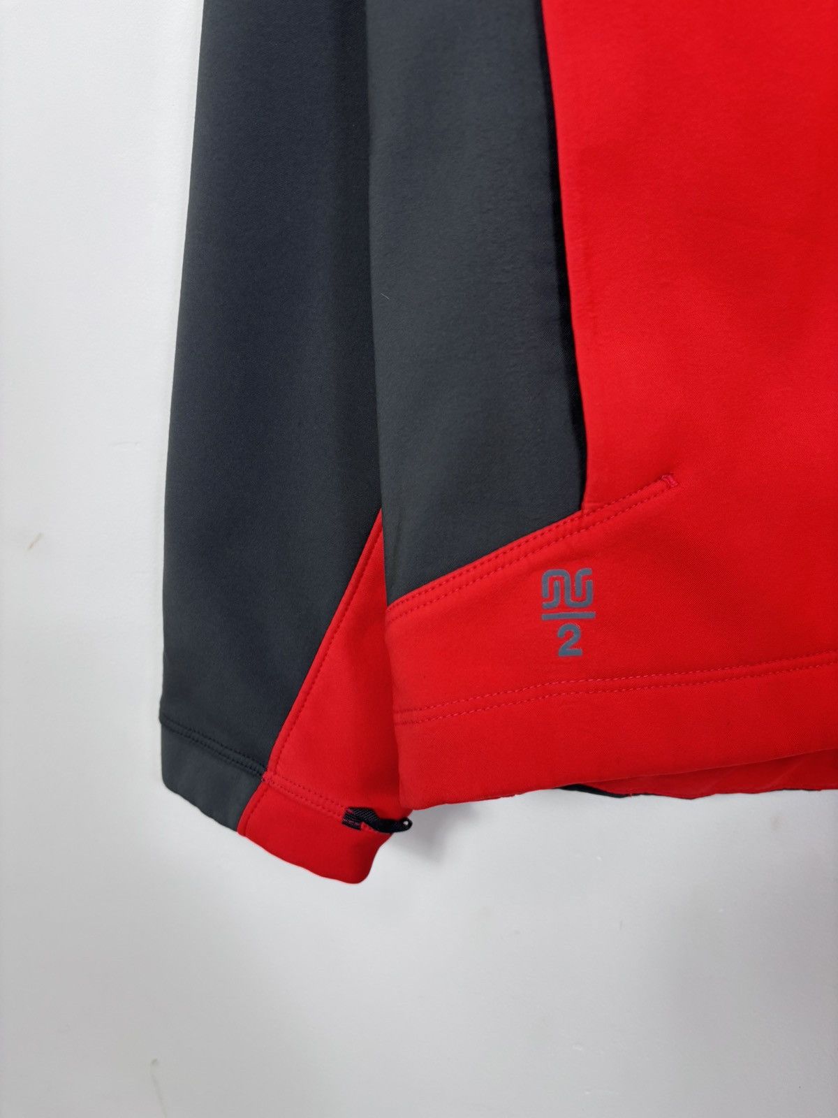 Nike ACG Nike ACG Men’s Soft Shell Jacket Fleece Lined Red/Grey Size US L / EU 52-54 / 3 - 11 Thumbnail
