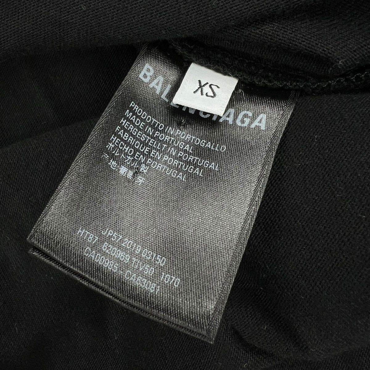 Balenciaga Balenciaga Copyright Logo Black T Shirt Size US M / EU 48-50 / 2 - 4 Thumbnail