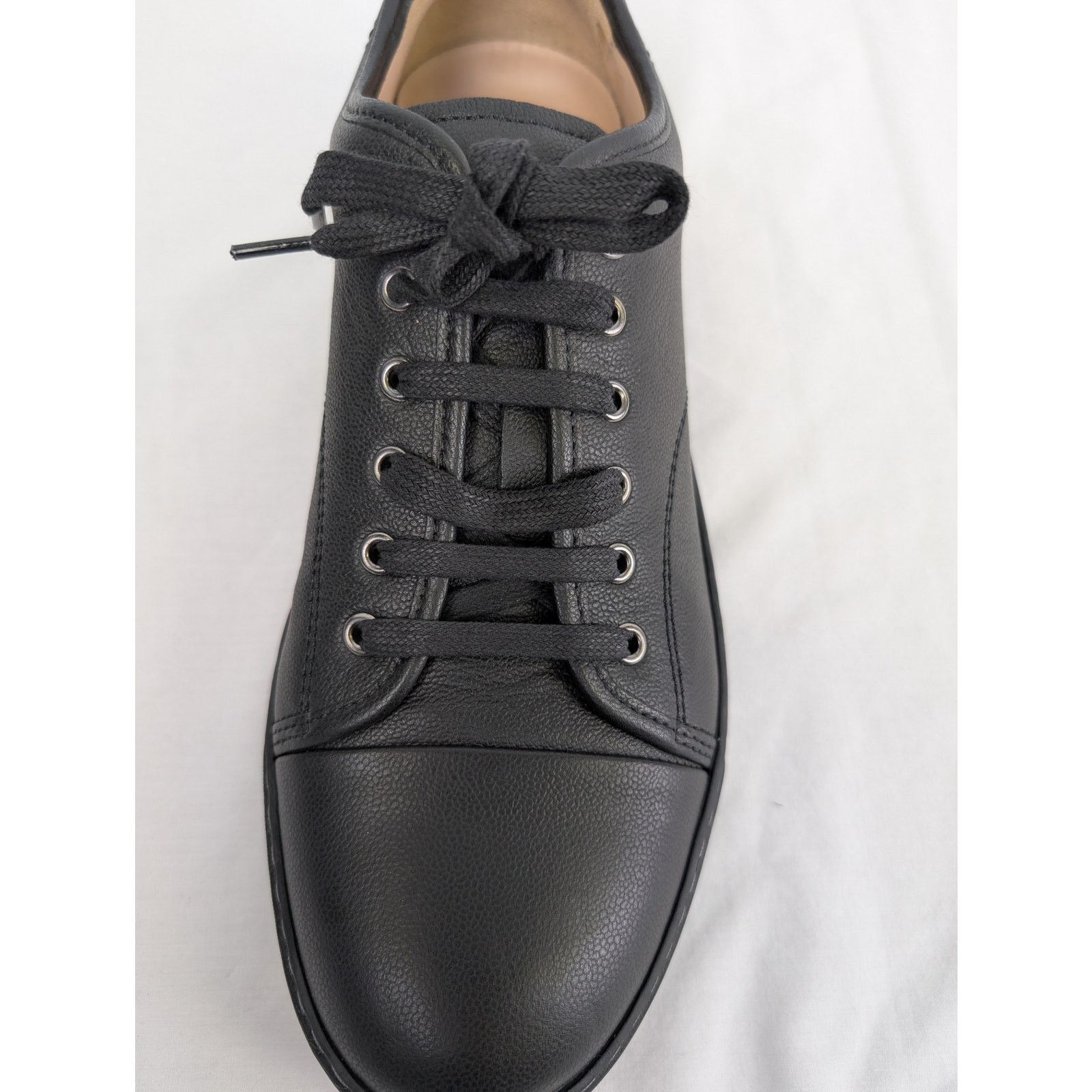Lanvin o1rshd1 Men's Shoes Boots in Black Size US 12 / EU 45 - 14 Thumbnail