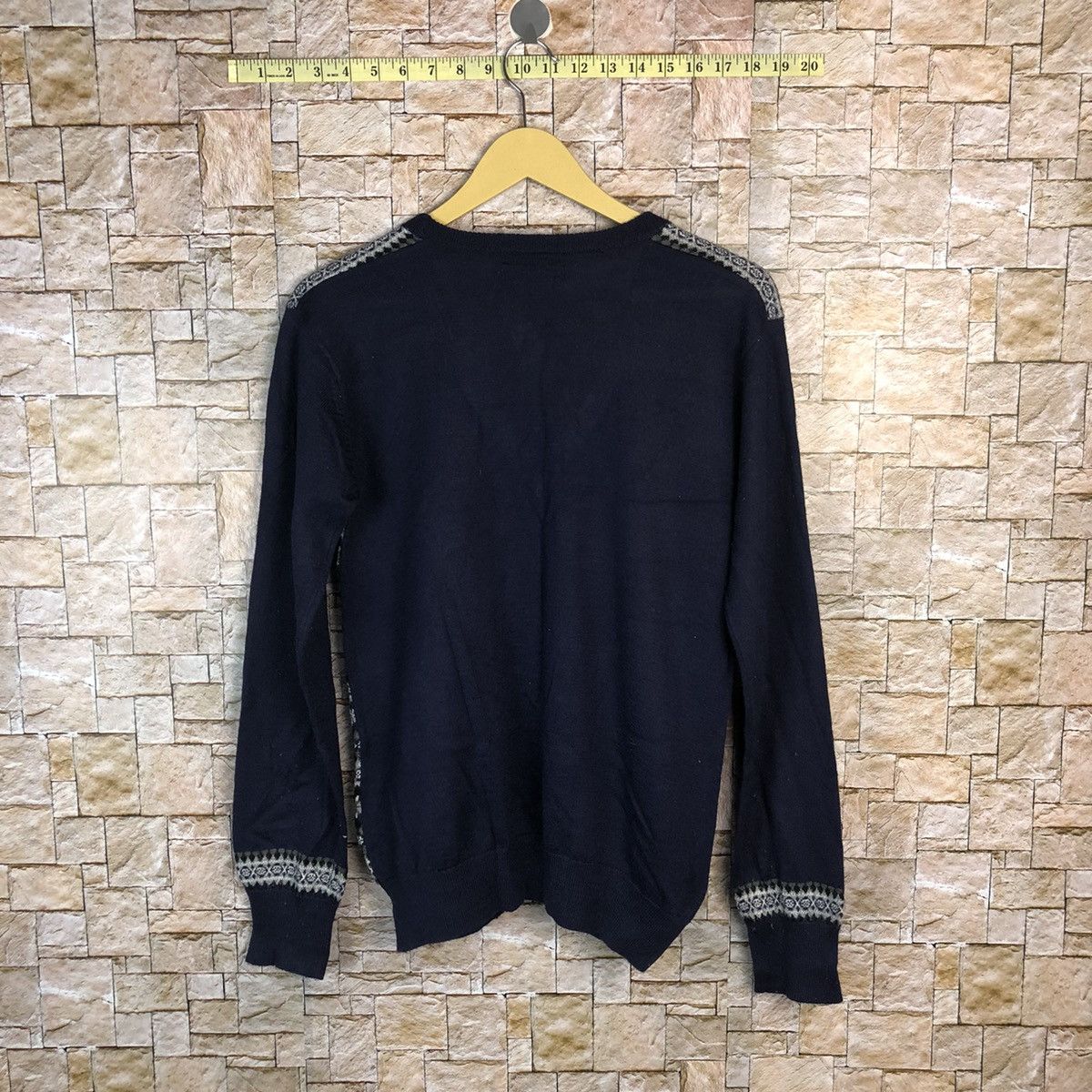 Other Rage Blue Dark Blue Cardigan knitwear #A461 Size US S / EU 44-46 / 1 - 13 Thumbnail