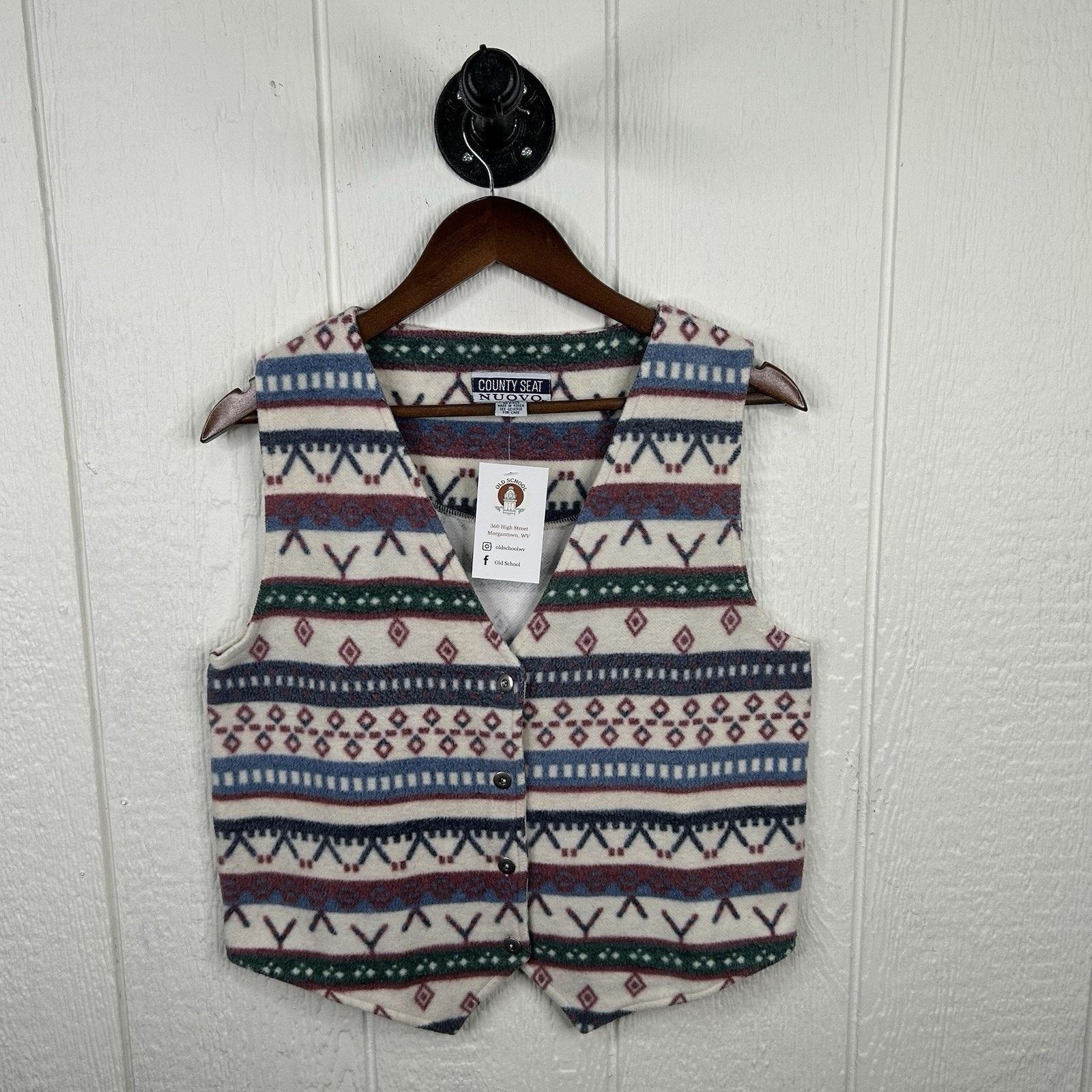 & Other Stories County Seat Nuovo Aztec Button-Up Sweater Vest Medium Size M / US 6-8 / IT 42-44 - 1 Thumbnail
