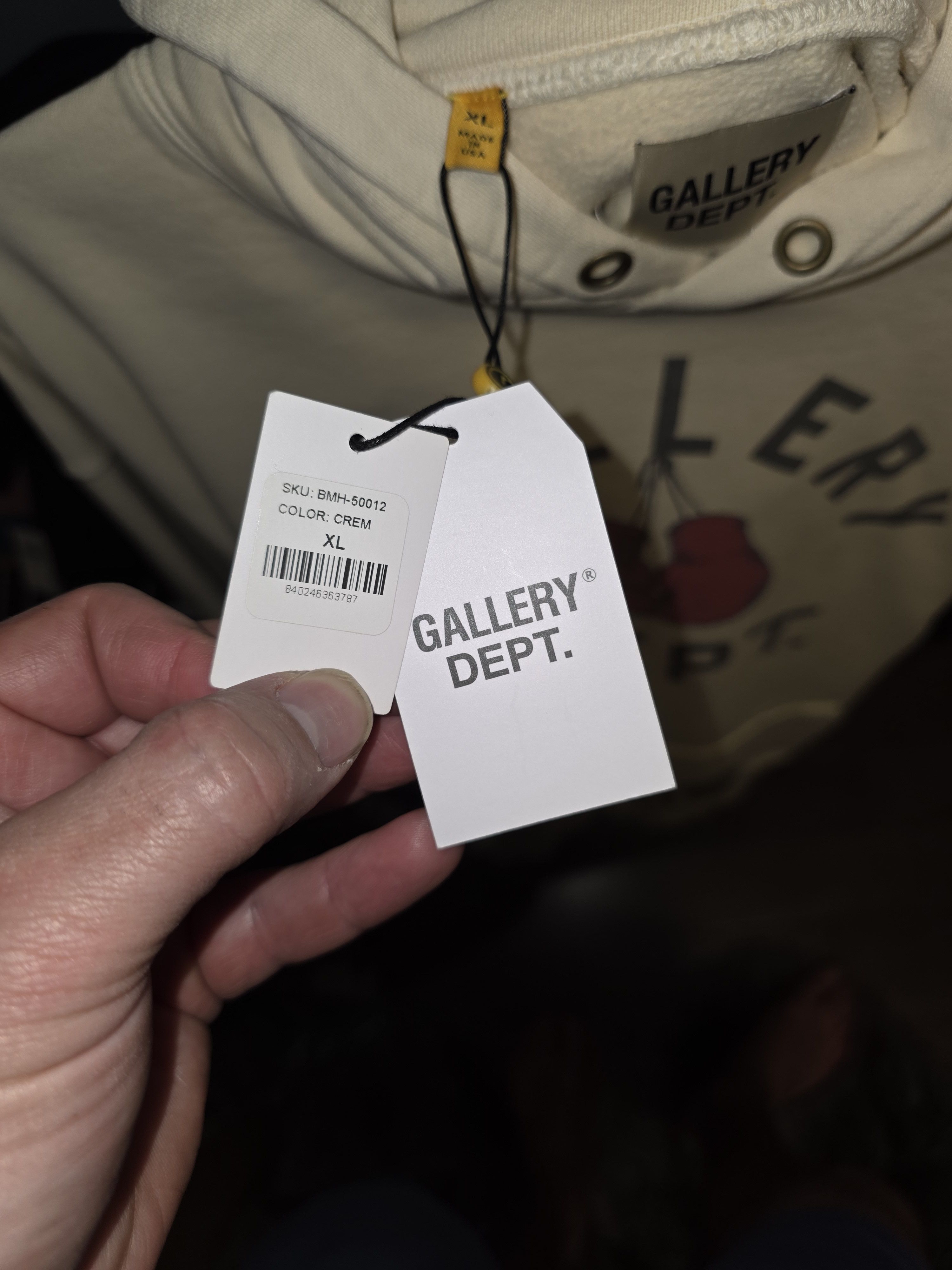 Gallery Dept. Gallery dept xl hoodie brand new with tags Size US XL / EU 56 / 4 - 6 Thumbnail