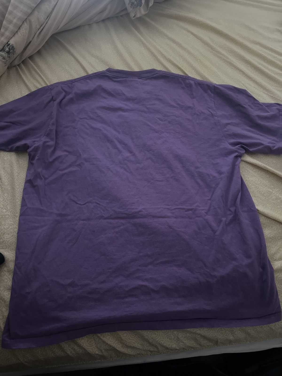 Supreme Purple Supreme Tee Size US XL / EU 56 / 4 - 2 Thumbnail