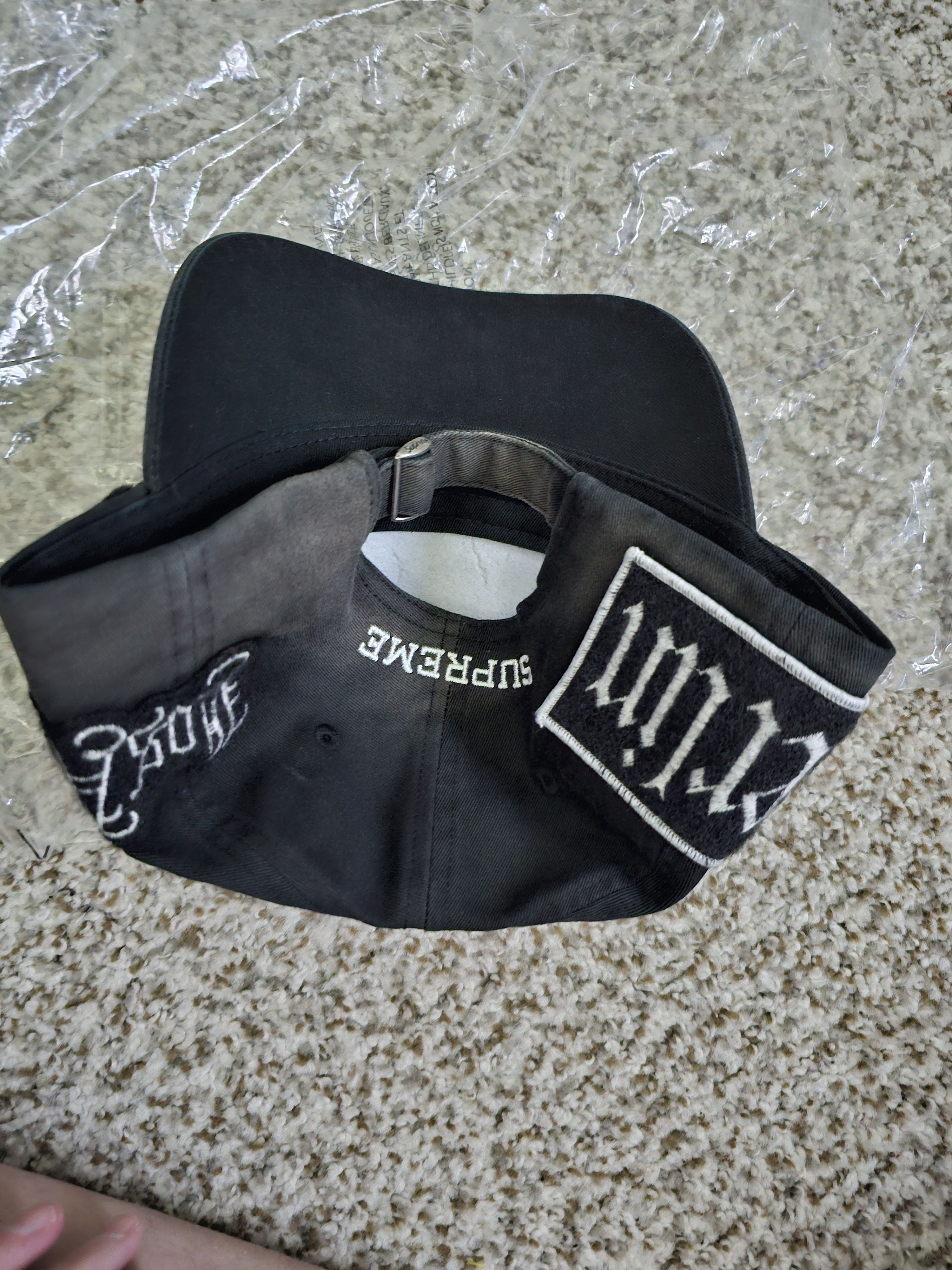 Supreme Supreme Six Panel Snapback Hat Size ONE SIZE - 8 Thumbnail