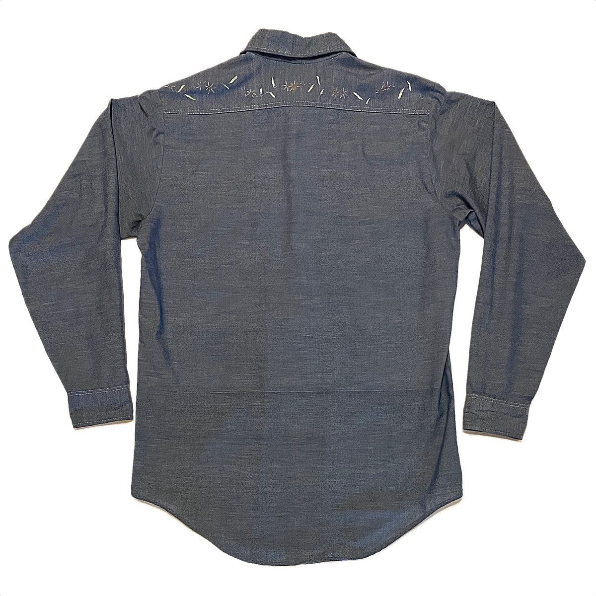 Vintage Vintage Snoopy Denim Chambray Shirt Size US L / EU 52-54 / 3 - 2 Thumbnail