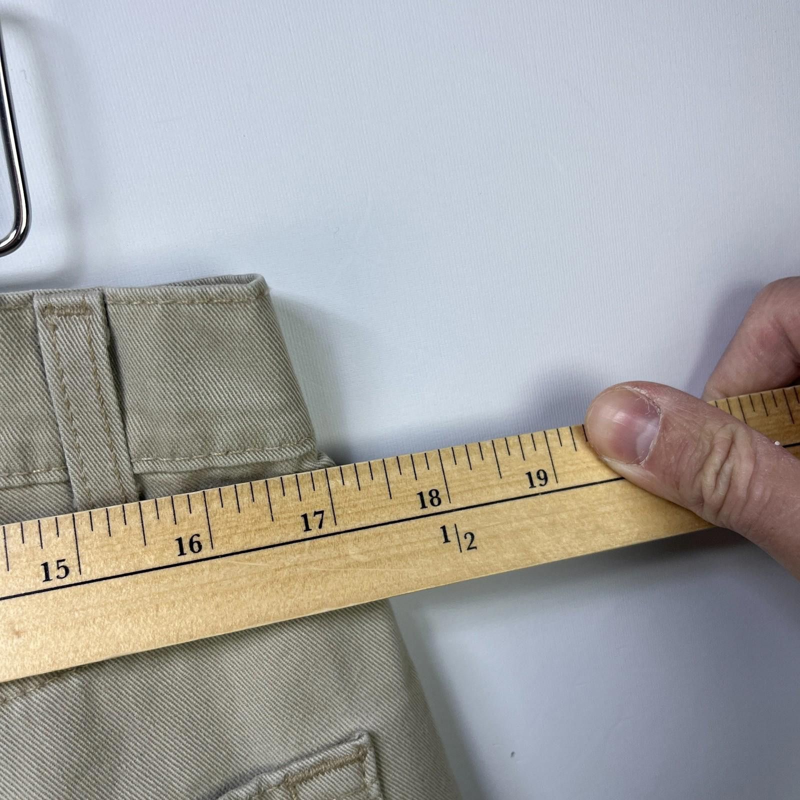 Levi's Vintage 90s Levi's Silvertab Baggy Beige Khaki Pants 34 x 34 Size US 34 / EU 50 - 9 Thumbnail