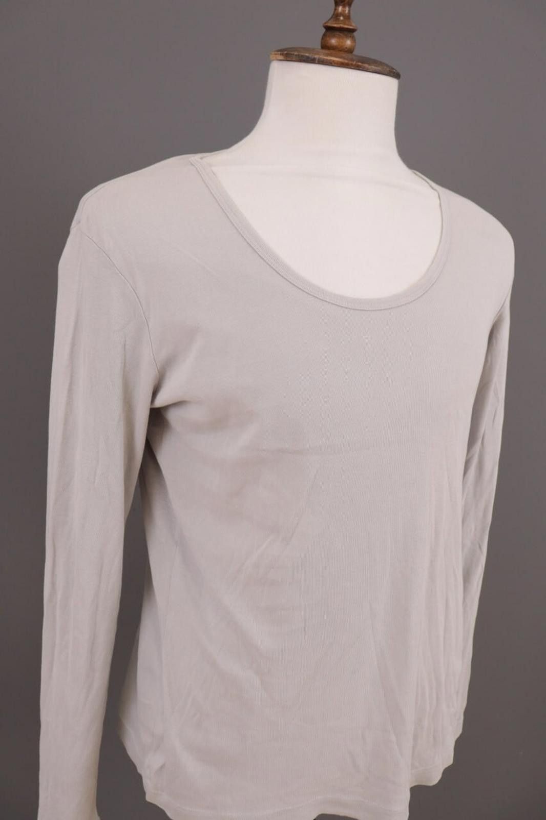 Oscar De La Renta Woman's Oska Beige Lagenlook Relaxed Pullover Top Size 3 / L Size M / US 6-8 / IT 42-44 - 5 Thumbnail