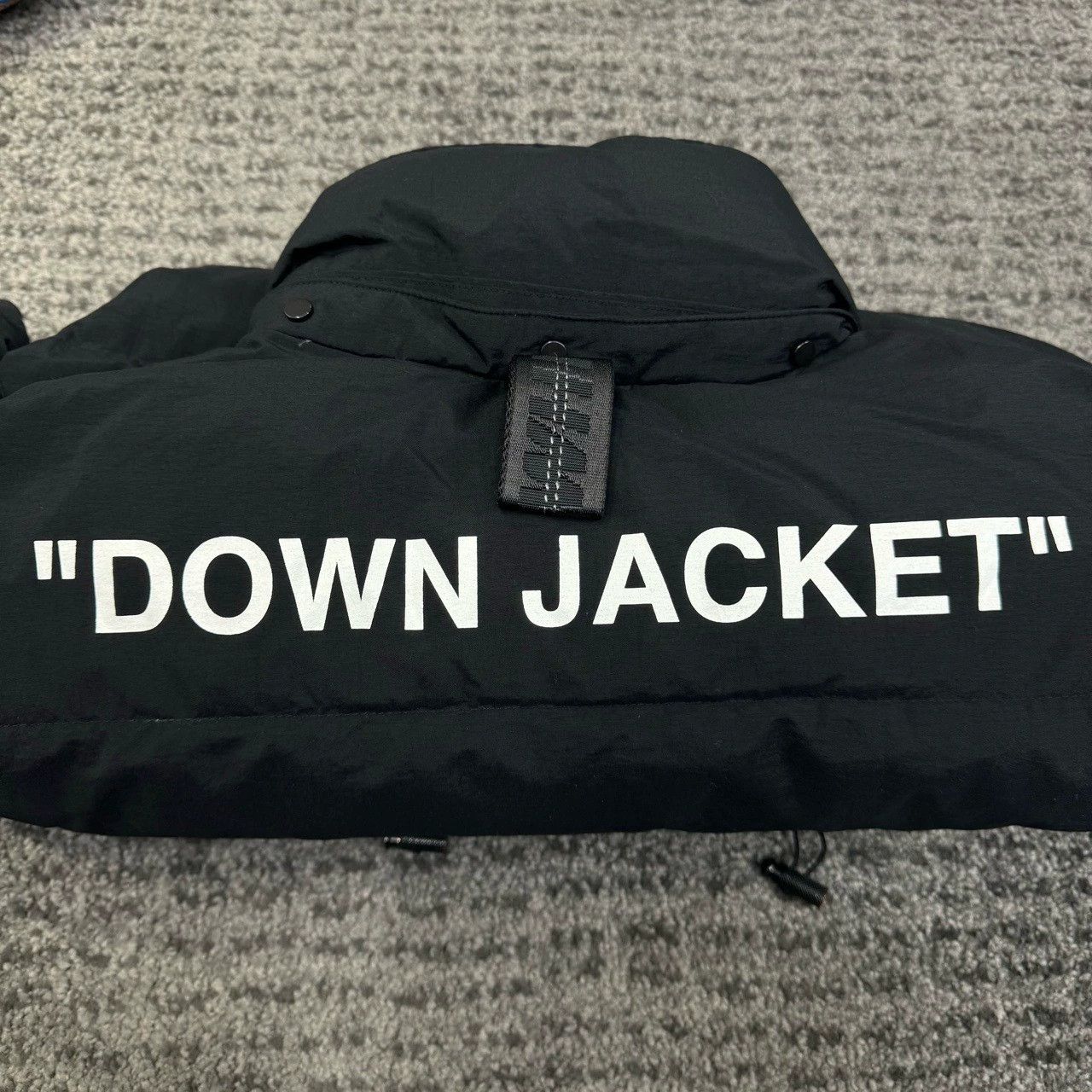 Off-White off white padded down jacket in black Size US L / EU 52-54 / 3 - 3 Thumbnail