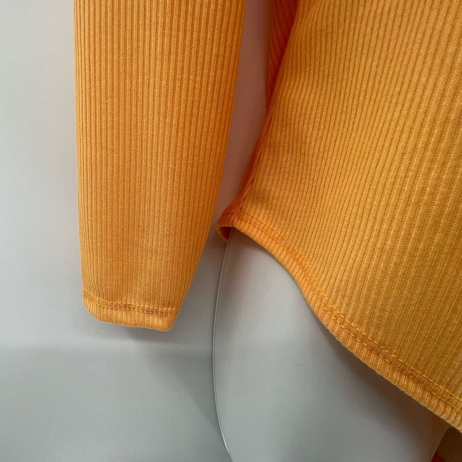 Boohoo BOOHOO OFF THE SHOULDER RIB KNIT BODYSUIT SZ 12 NWT Size XL / US 12-14 / IT 48-50 - 11 Thumbnail