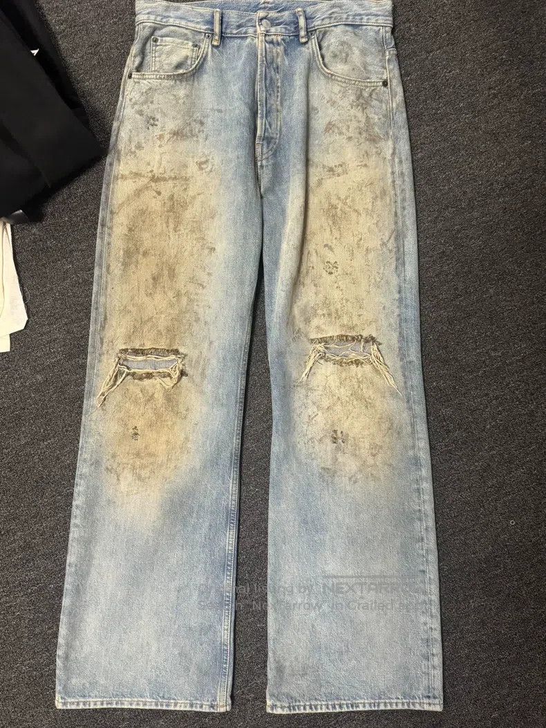 Acne Studios Acne Studios Mud-Dyed Denim Jeans Size US 32 / EU 48 - 1 Thumbnail