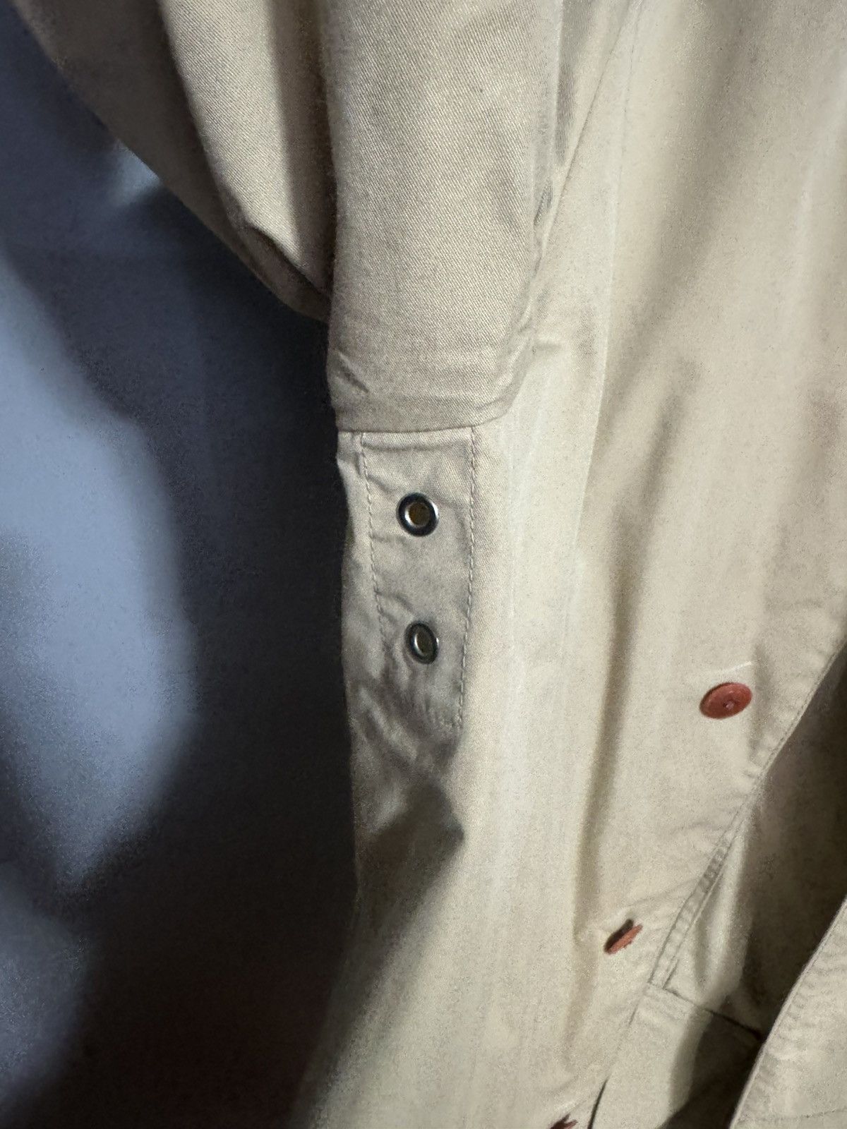 Comme des Garcons eYe Junya Watanabe Comme Des Garcons Twill Beige Rain Jacket Size US M / EU 48-50 / 2 - 11 Thumbnail