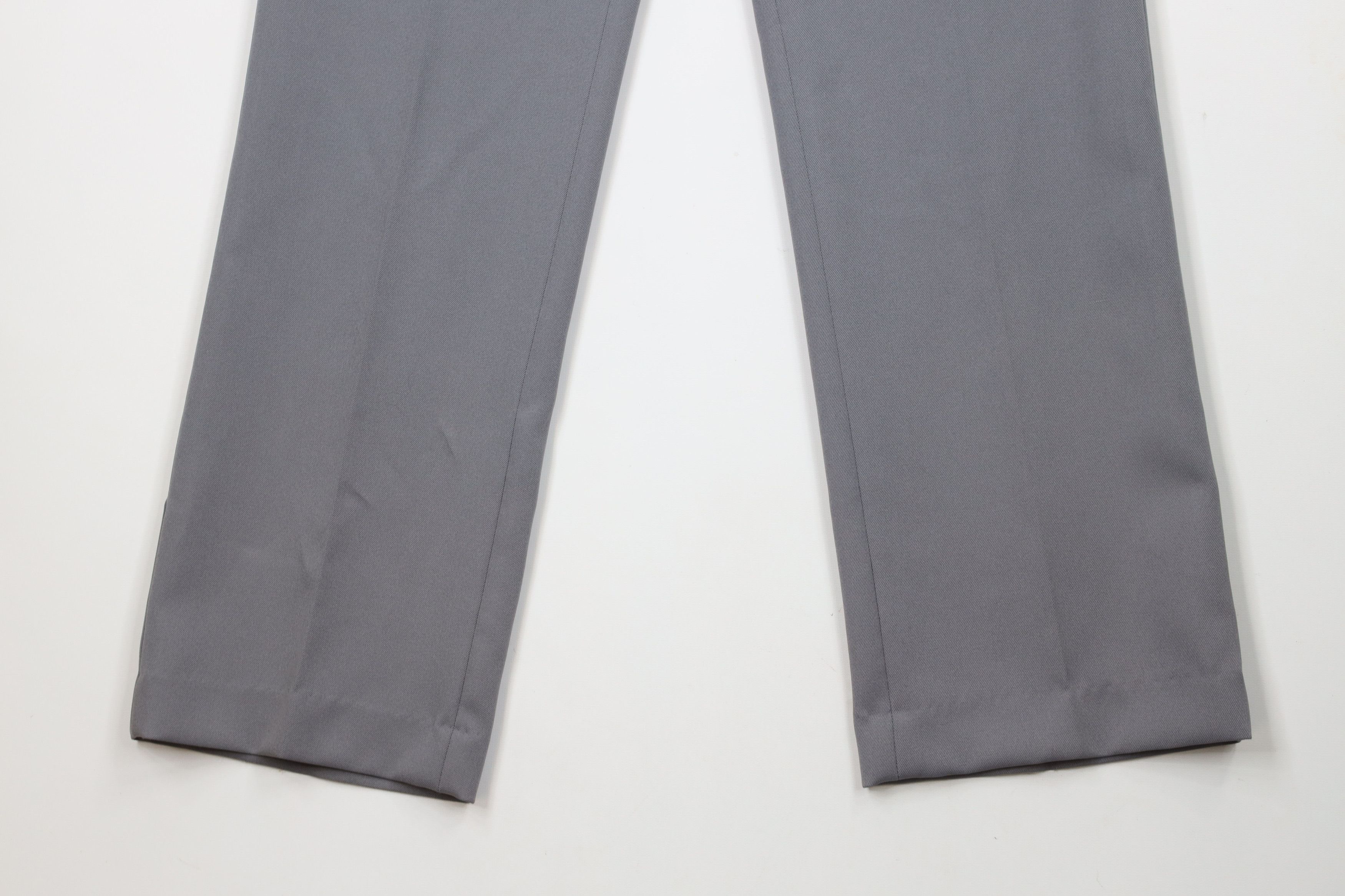 Vintage Vintage 70s Streetwear Flared Wide Leg Chino Pants Gray USA Size US 32 / EU 48 - 4 Thumbnail