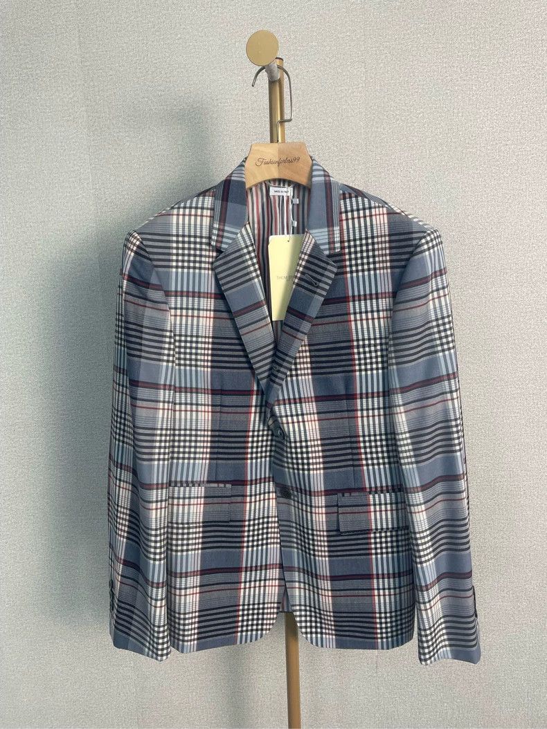 Thom Browne Thom Browne size1 A plaid suit jacket Size 36S - 1 Thumbnail