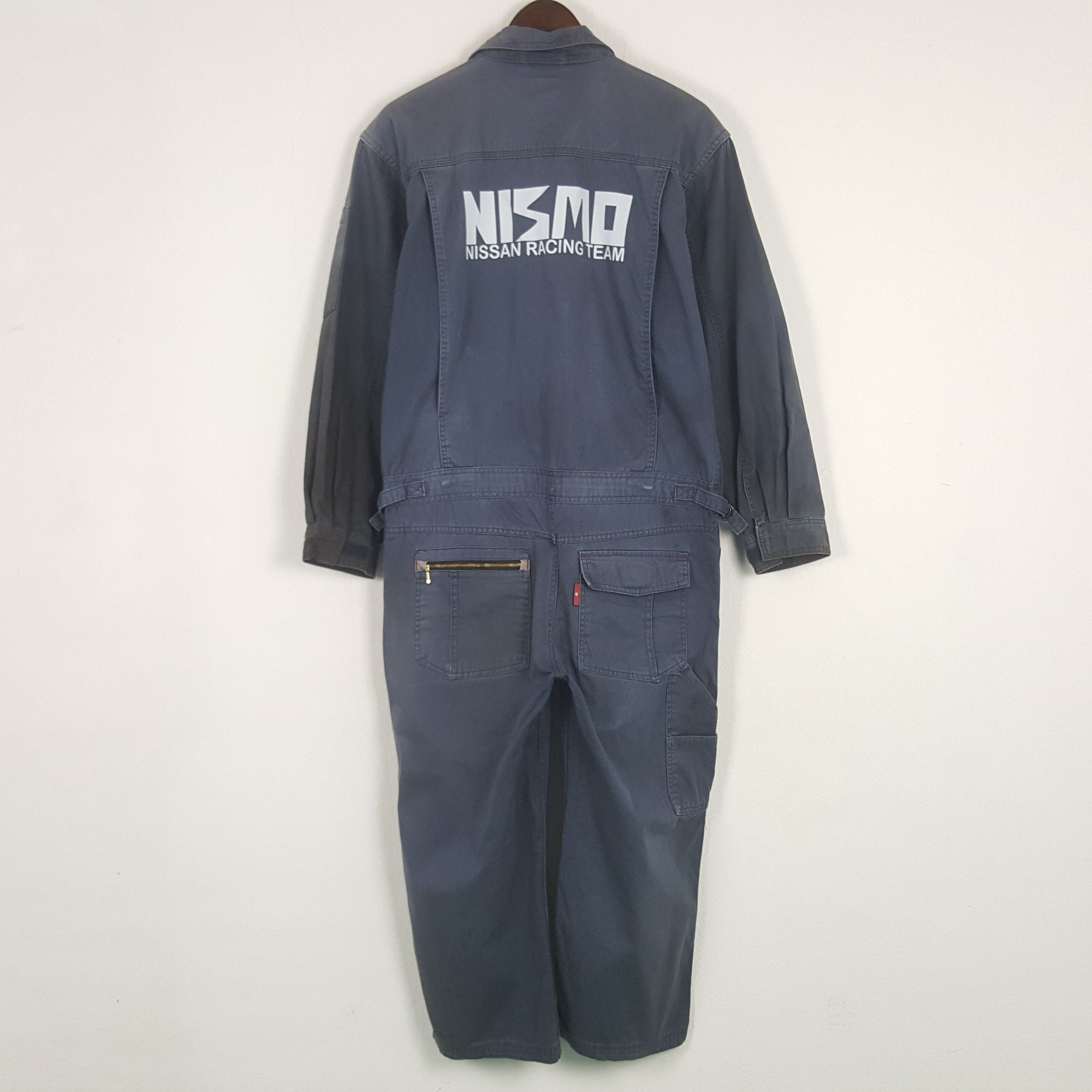 Japanese Brand × Vintage Vintage Nismo Racing Custom Worker Sport Coverall Jacket Size US M / EU 48-50 / 2 - 1 Thumbnail