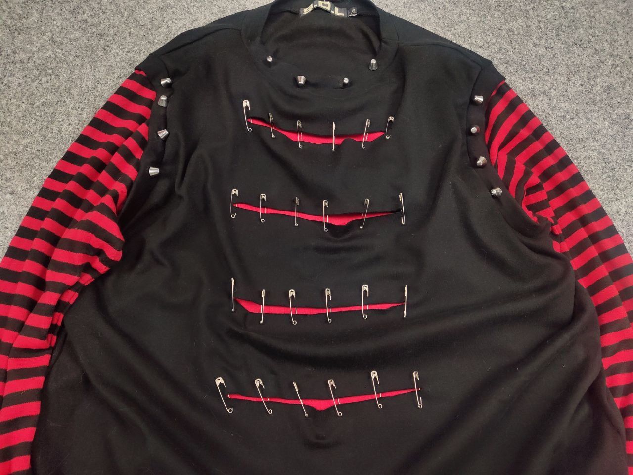 Hysteric Glamour × If Six Was Nine VTG Avant Garde Hysteric Glamour Junya Style Y2K Sweatshirt Size US XL / EU 56 / 4 - 9 Thumbnail
