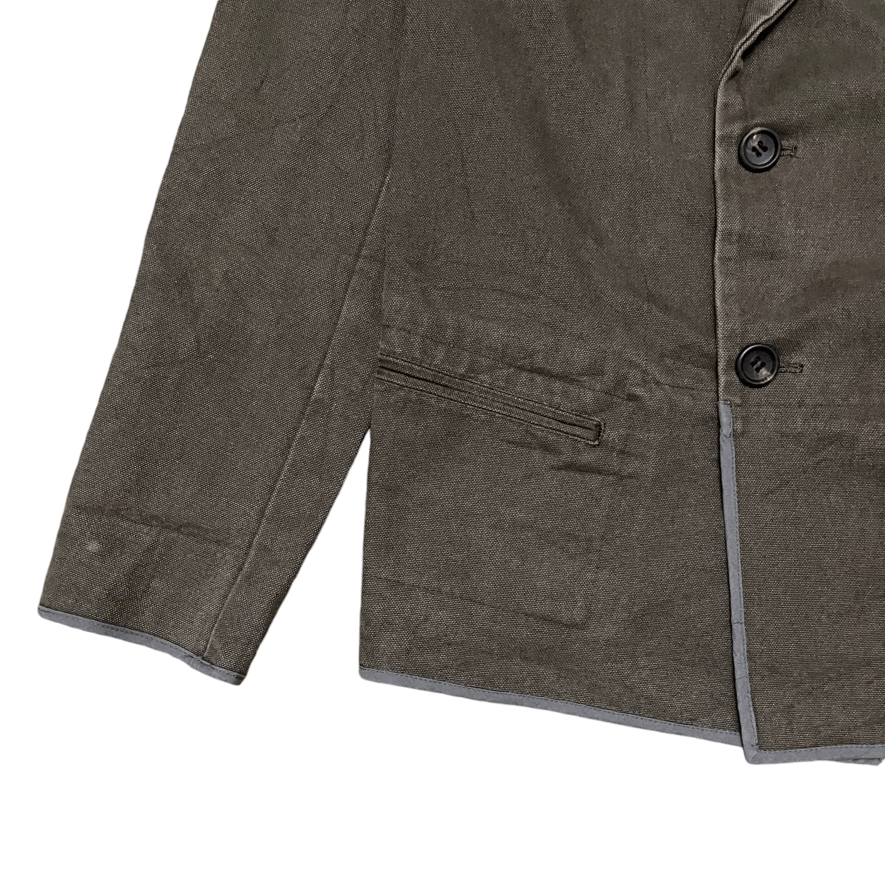 Yohji Yamamoto Y's Yohji Yamamoto Canvas Chore Jacket Size US S / EU 44-46 / 1 - 3 Thumbnail