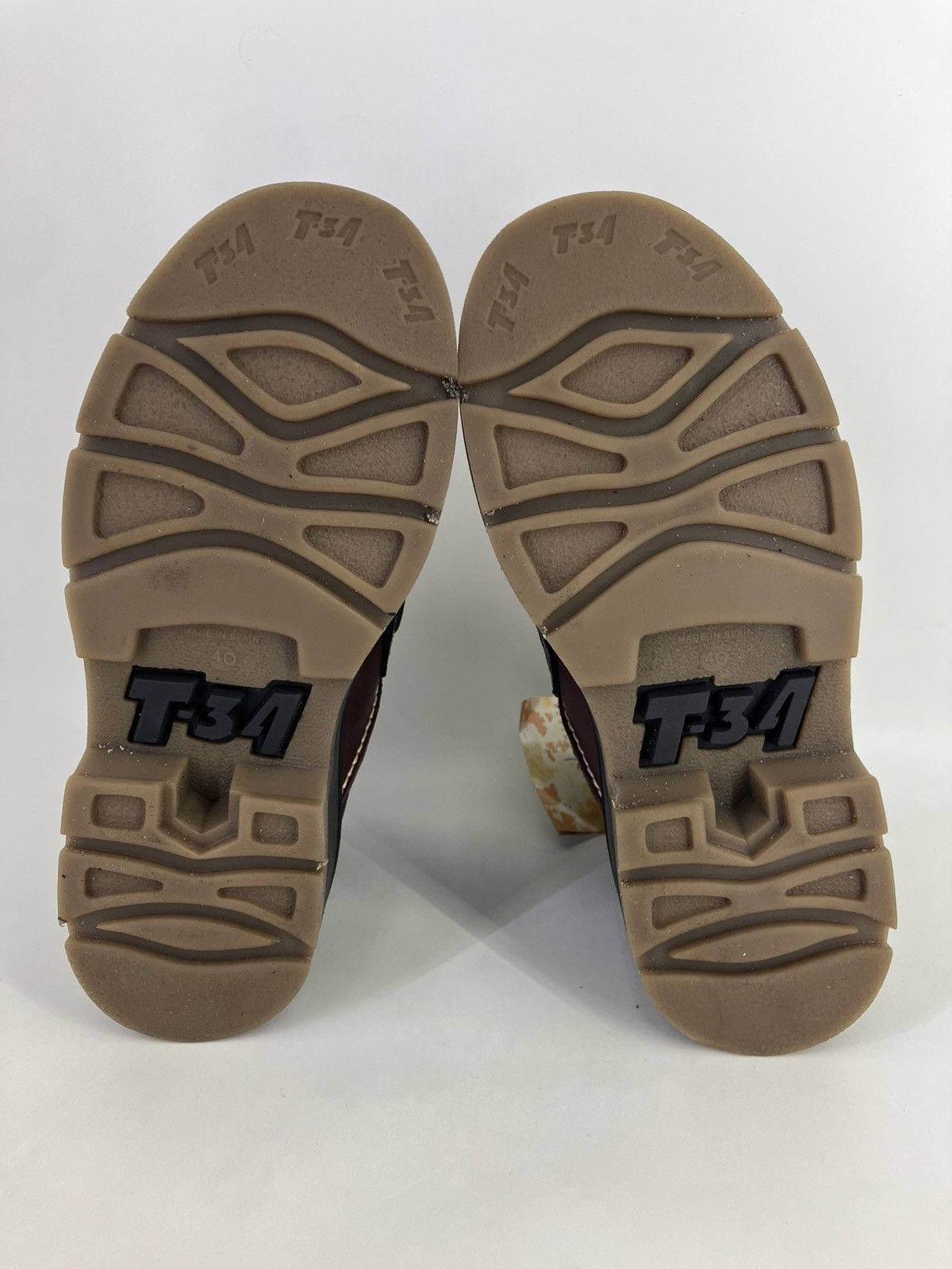 Vintage T34 Nifty genuine leather chunky platform 90s00s man/woman Size US 7 / EU 40 - 5 Thumbnail