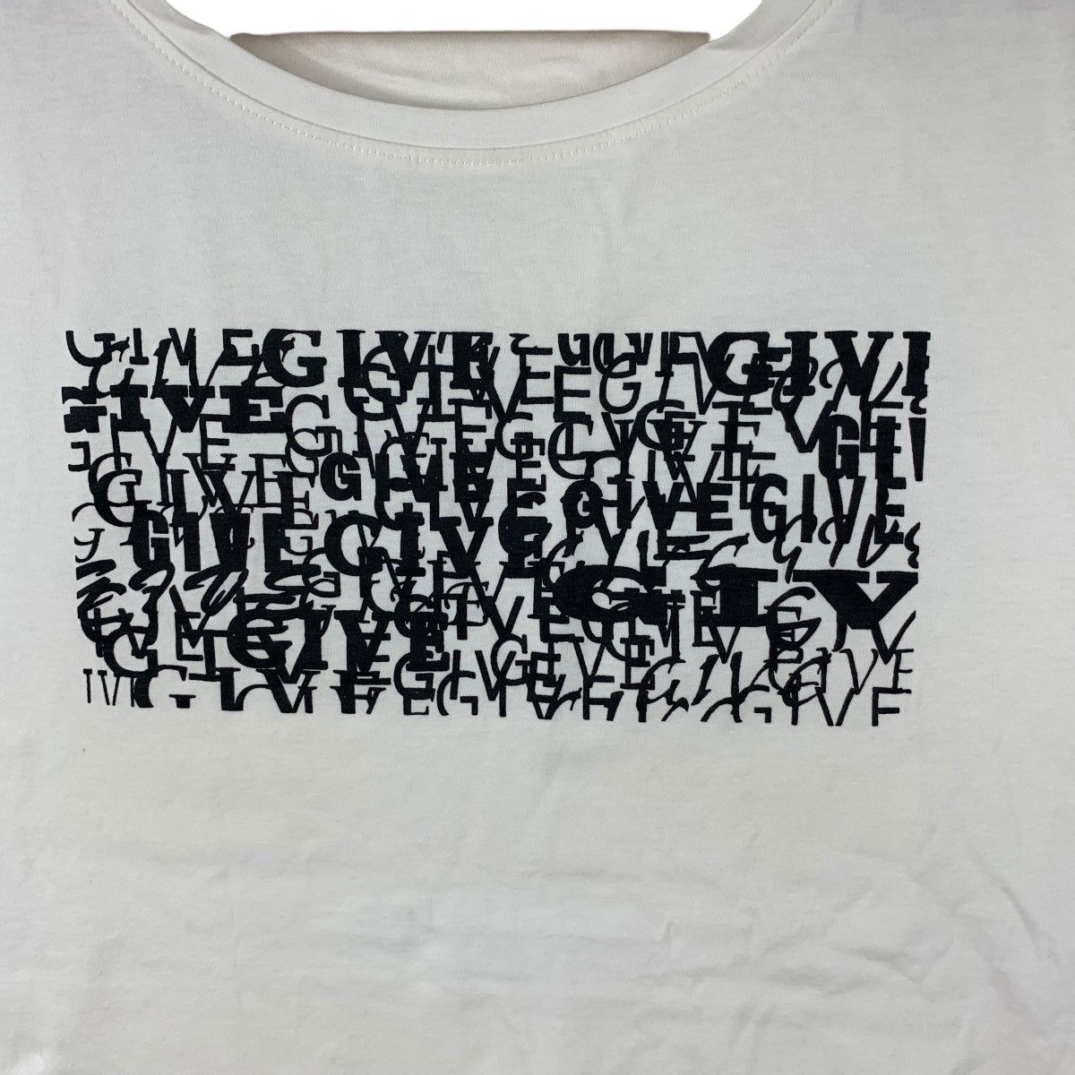 Vintage Vintage INDIVI JAPAN Give And Give Again Artwork Tee Shirt Size M / US 6-8 / IT 42-44 - 4 Thumbnail