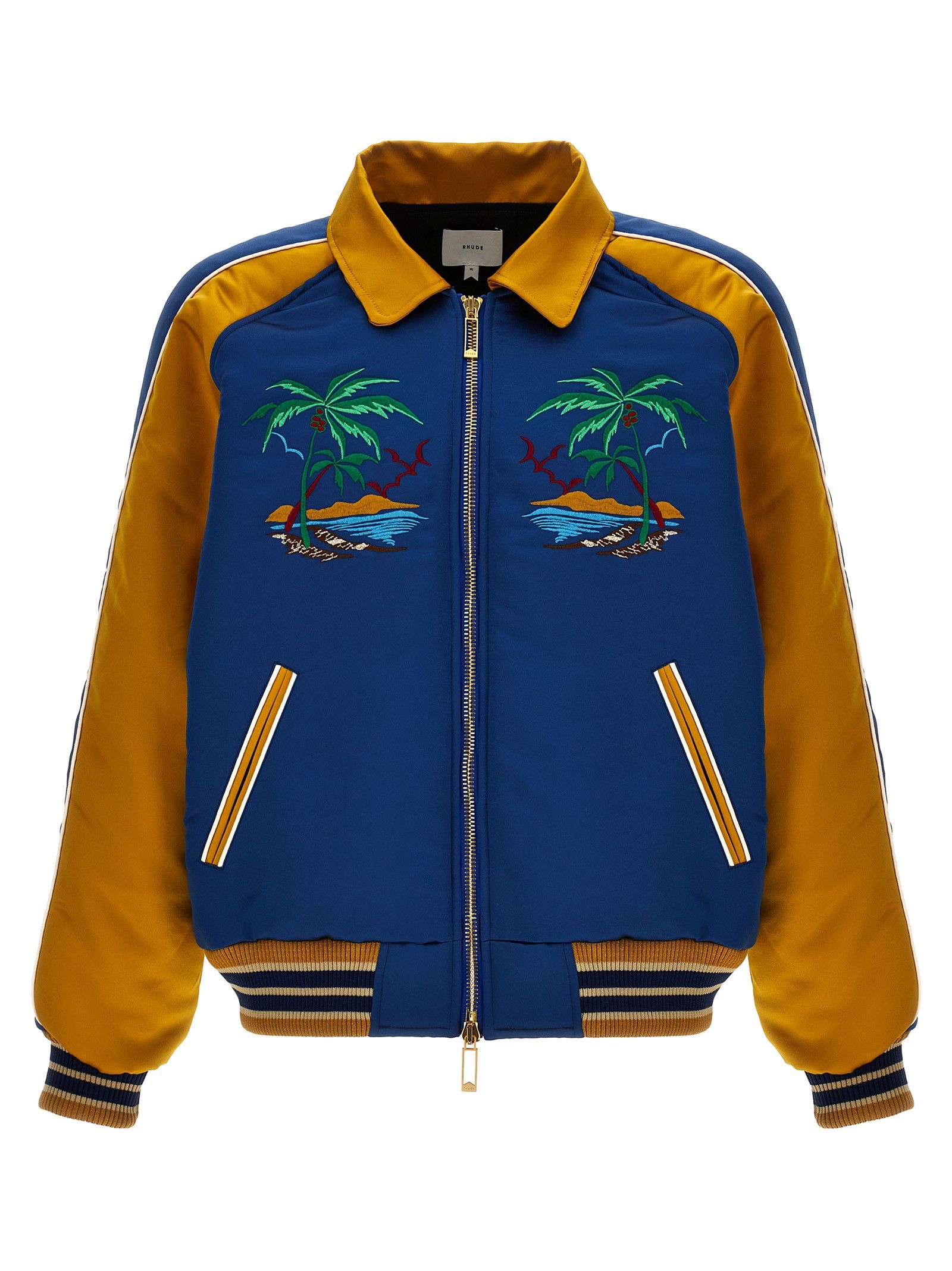 Rhude 'Palm Eagles Souvenir' Bomber Jacket Size US XL / EU 56 / 4 - 1 Thumbnail