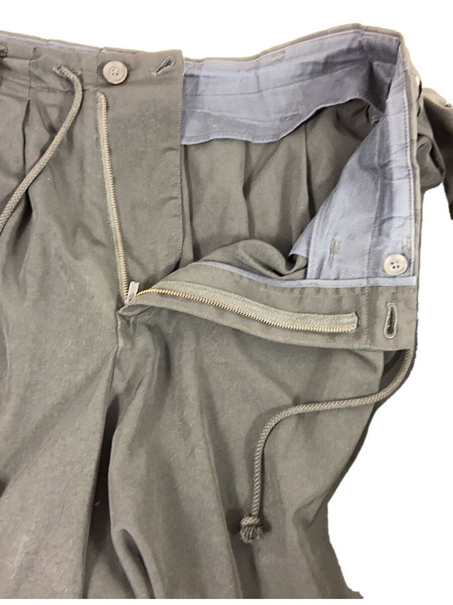 Yohji Yamamoto yohji yamamoto POUR HOMMEBLK/Solid color Bottoms/ Size US 31 - 3 Thumbnail