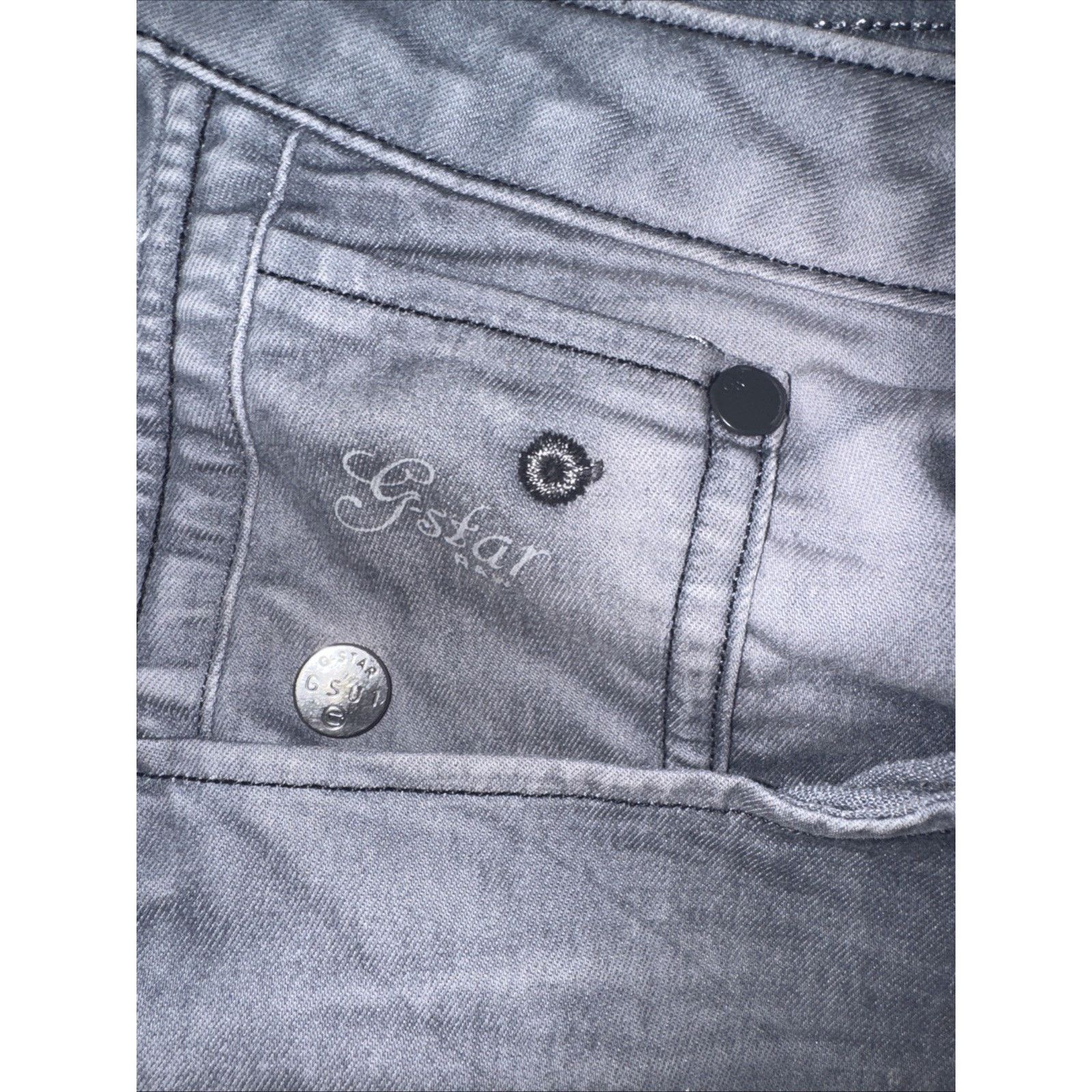 G-Star G-Star Raw Arc 3D Tapered Jeans Gray Wash Women Mid Rise Size 30" / US 8 / IT 44 - 5 Thumbnail