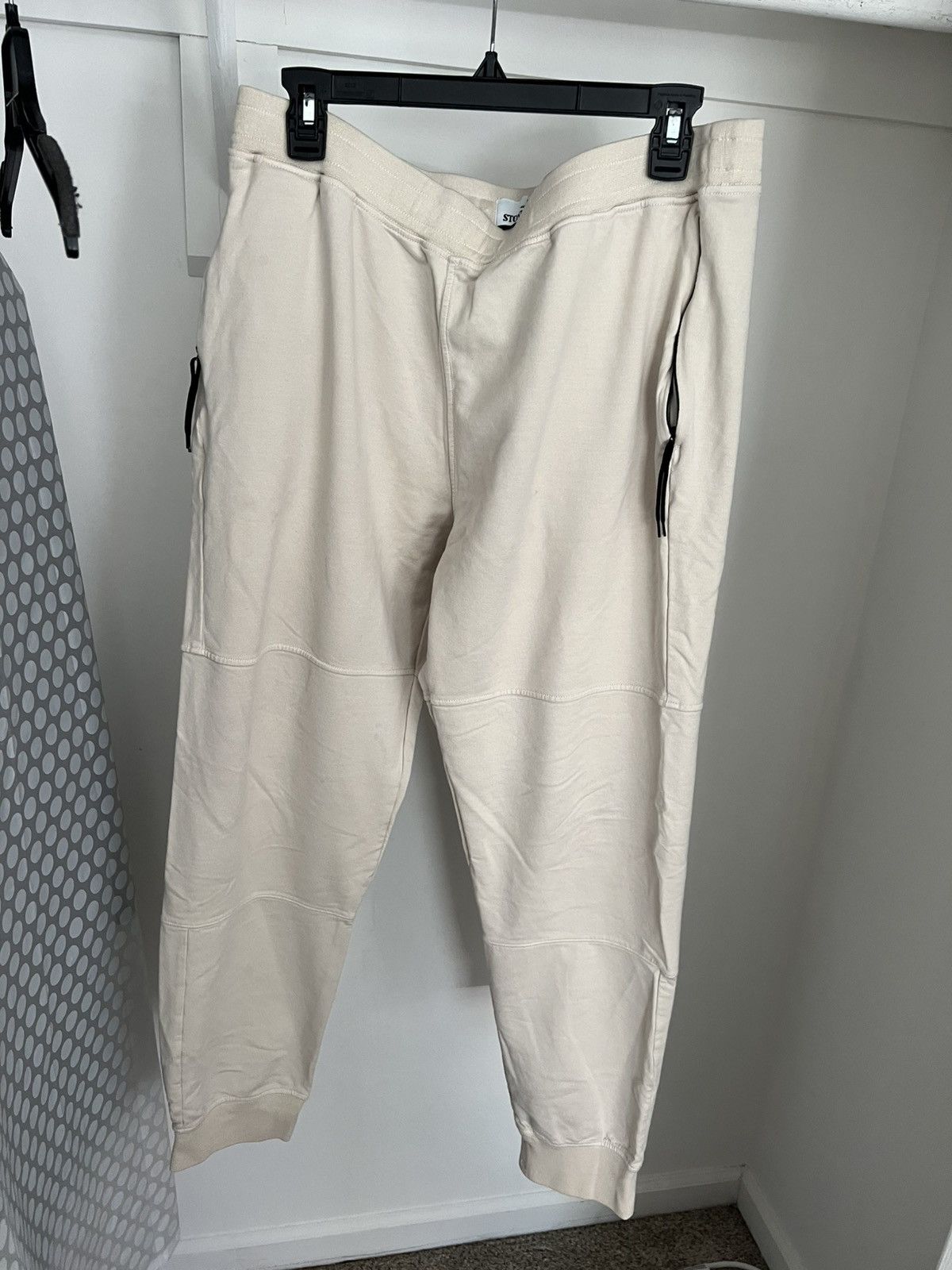 Stone Island Stone island beige joggers / sweatpants Size US 38 / EU 54 - 2 Thumbnail