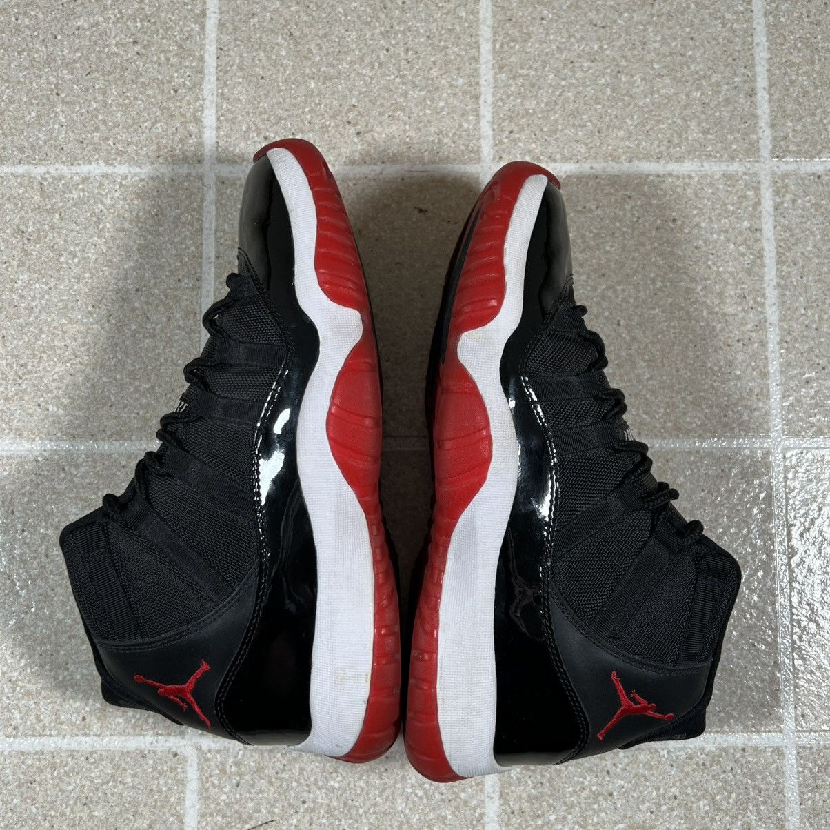 Jordan Brand Nike Air Jordan 11 Retro Countdown Pack CDP Playoff Bred 9.5 Size US 9.5 / EU 42-43 - 7 Thumbnail