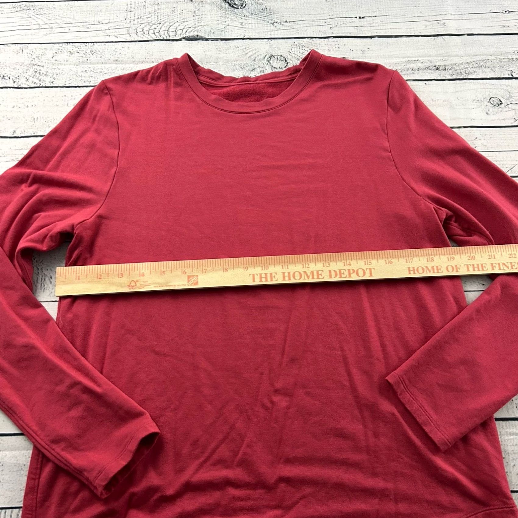 Lululemon Lululemon Long Sleeve Lightweight Sweatshirt Workout Top Women's 6 Pink Crew Neck Activewear Pullover 6 Womens Size M / US 6-8 / IT 42-44 - 3 Thumbnail
