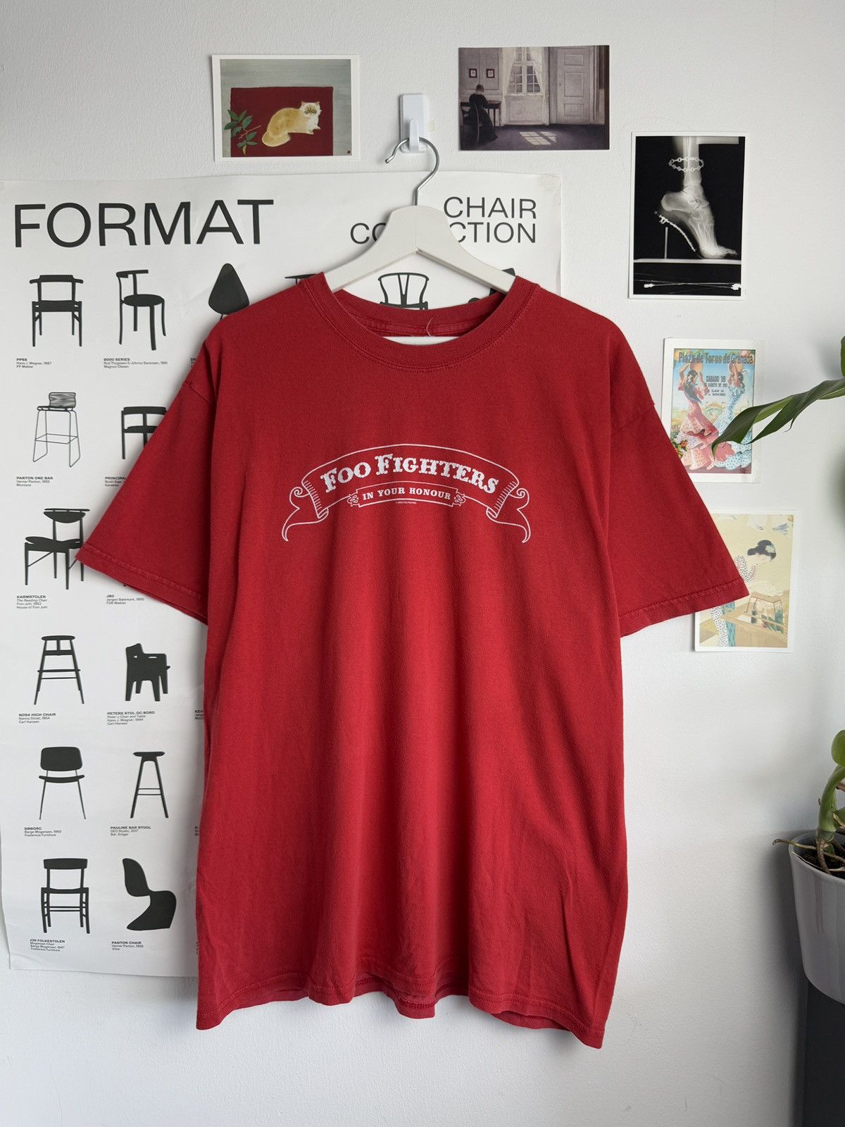 Band Tees × Vintage Vintage y2k Foo Fighters 2005 band rock merch t-shirt L 90s Size US L / EU 52-54 / 3 - 1 Thumbnail