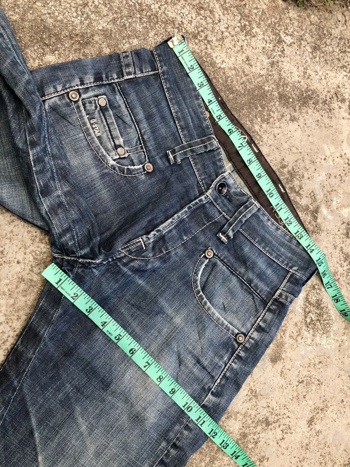G-Star BAGGY DISTRESSED DENIM BY GSTAR RAW Size US 30 / EU 46 - 12 Thumbnail
