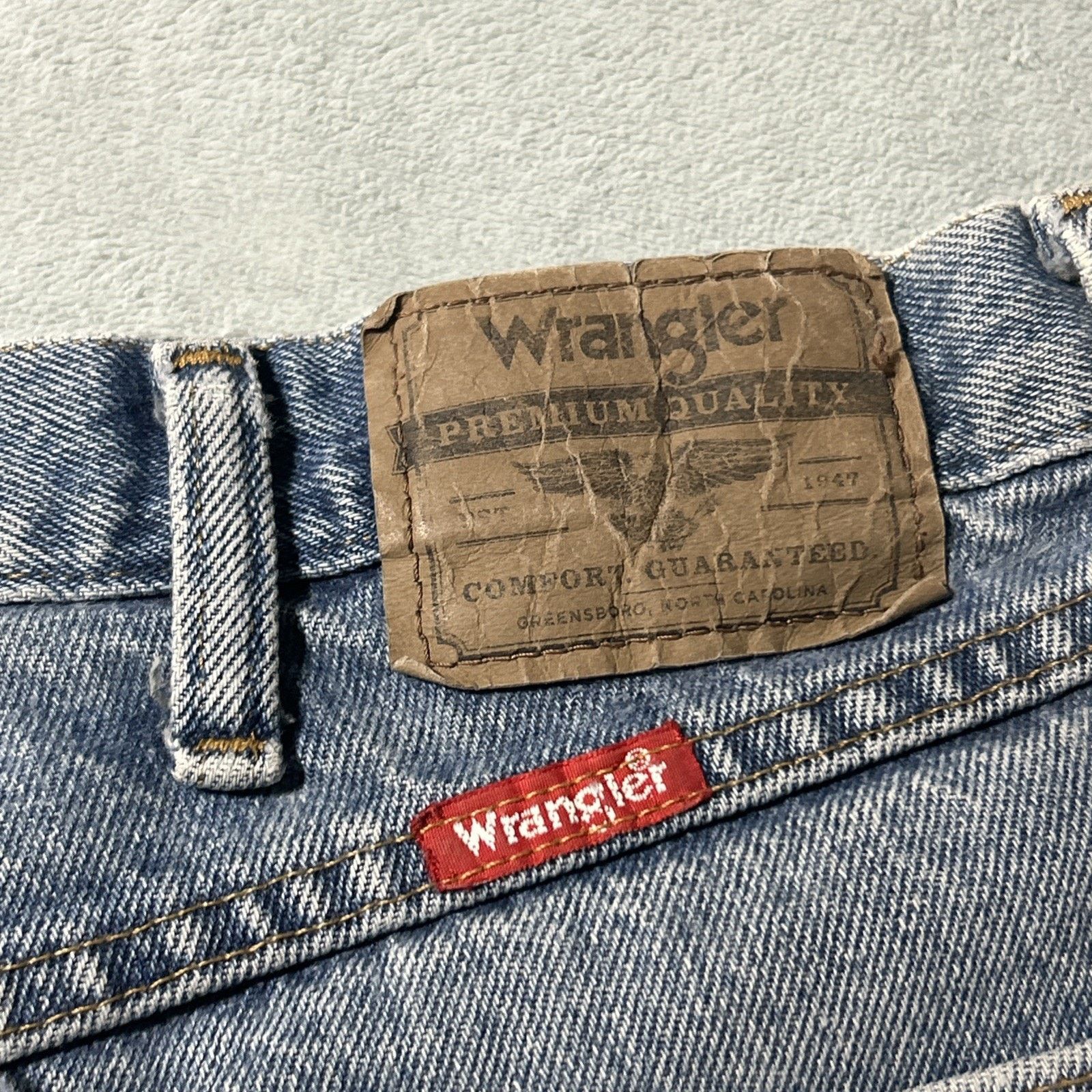 Wrangler Wrangler Loose Baggy Jeans Mens 38x32 Relaxed Wide Hamilton Size US 38 / EU 54 - 4 Thumbnail