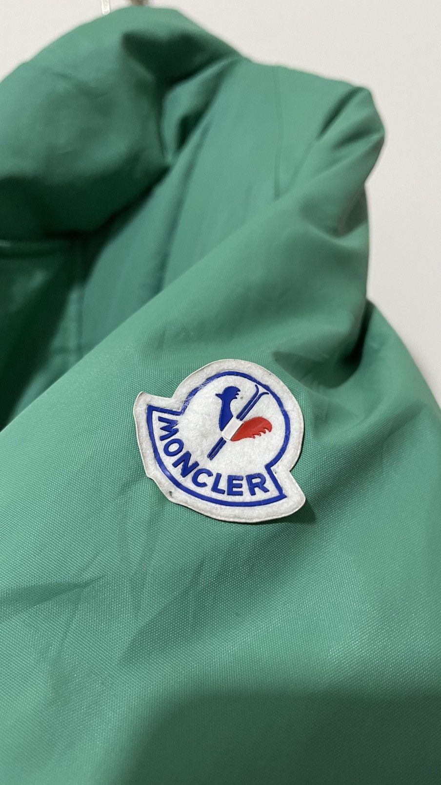 Moncler Grenoble Vintage Moncler Grenoble 80s Green Down Jacket Size US XL / EU 56 / 4 - 14 Thumbnail