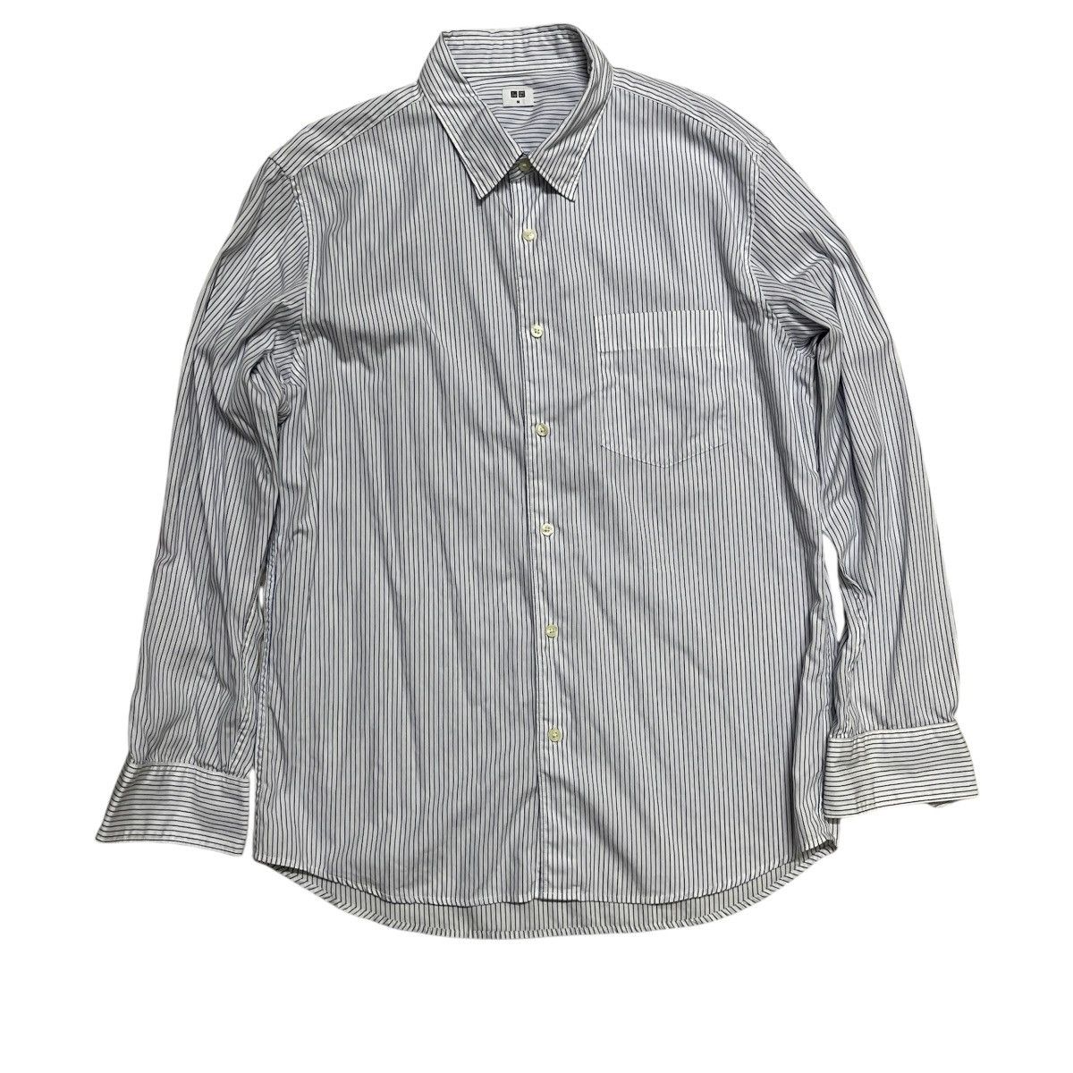 Japanese Brand × Uniqlo Uniqlo Stripes Button Up Shirt Size US S / EU 44-46 / 1 - 1 Thumbnail