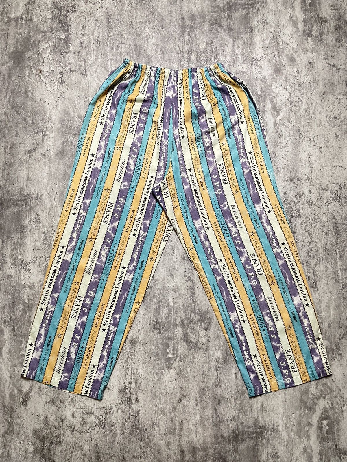 Jean Paul Gaultier Vintage Jean Paul Gaultier “EURO VISION” Printed Size US 33 - 7 Thumbnail