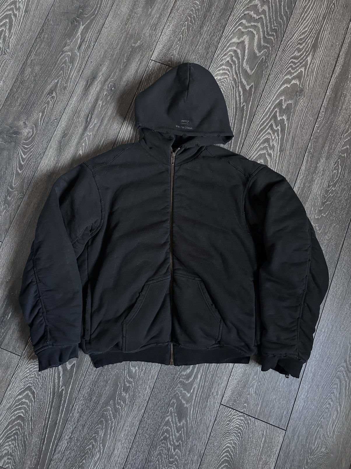 Balenciaga Balenciaga FW20 Oversized Steroid Nylon Bomber Jacket