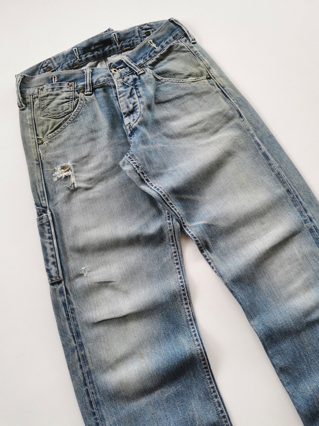 Johnbull Thrashed John Bull AP538 Selvedge Jeans Size US 30 / EU 46 - 2 Thumbnail