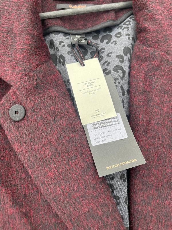 Maison Scotch × Scotch & Soda New Blue Long Coat by Maison Scotch&soda Size L / US 10 / IT 46 - 4 Thumbnail