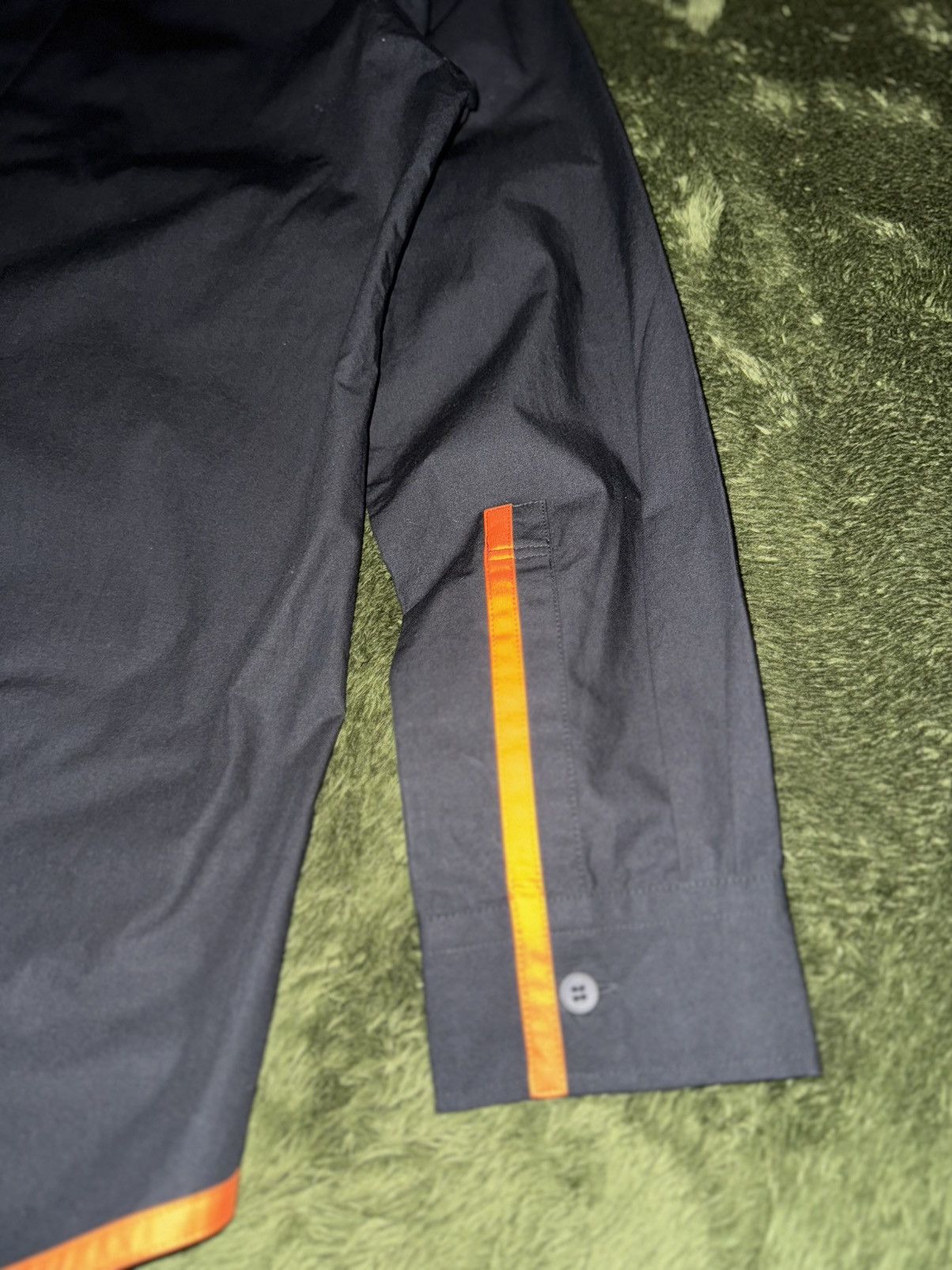 Y-3 [S] Y-3 Yohji Yamamoto 15SS Orange Line Cotton Shirt Size US S / EU 44-46 / 1 - 12 Thumbnail