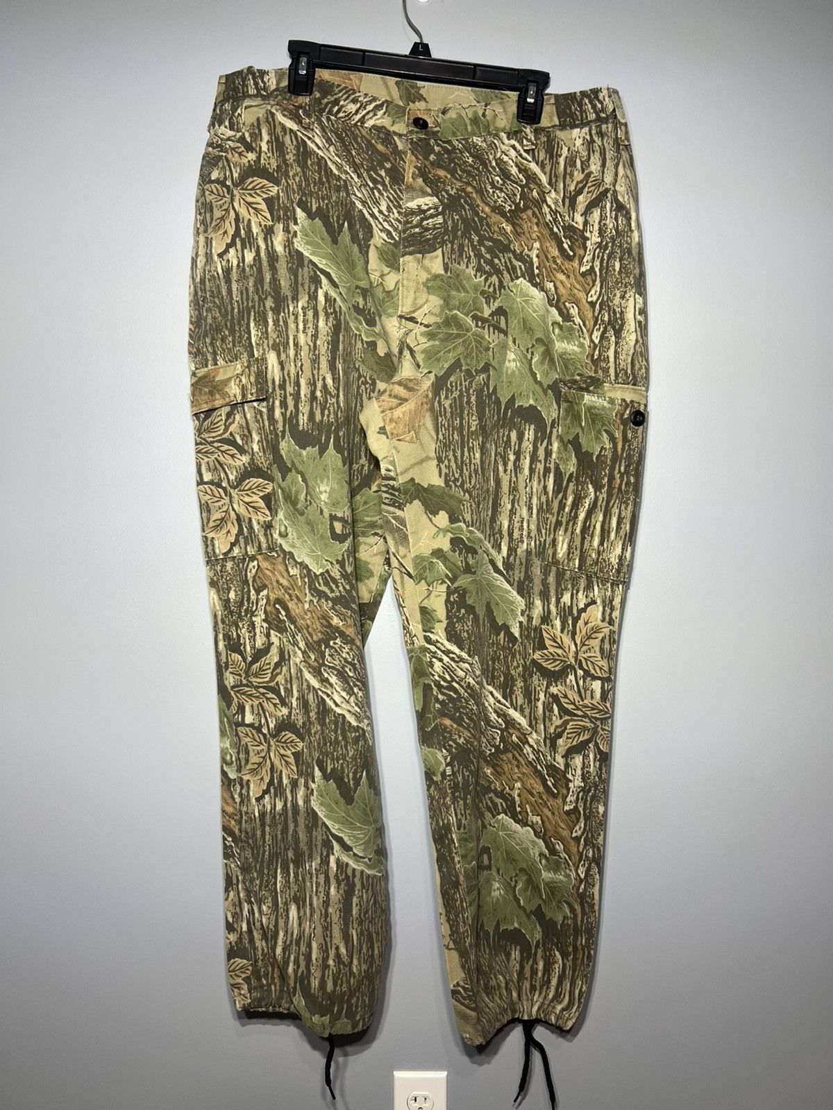 Realtree 90s y2k Liberty Hunting Camo cargo baggy drawstring ripstop Size US 34 / EU 50 - 2 Thumbnail