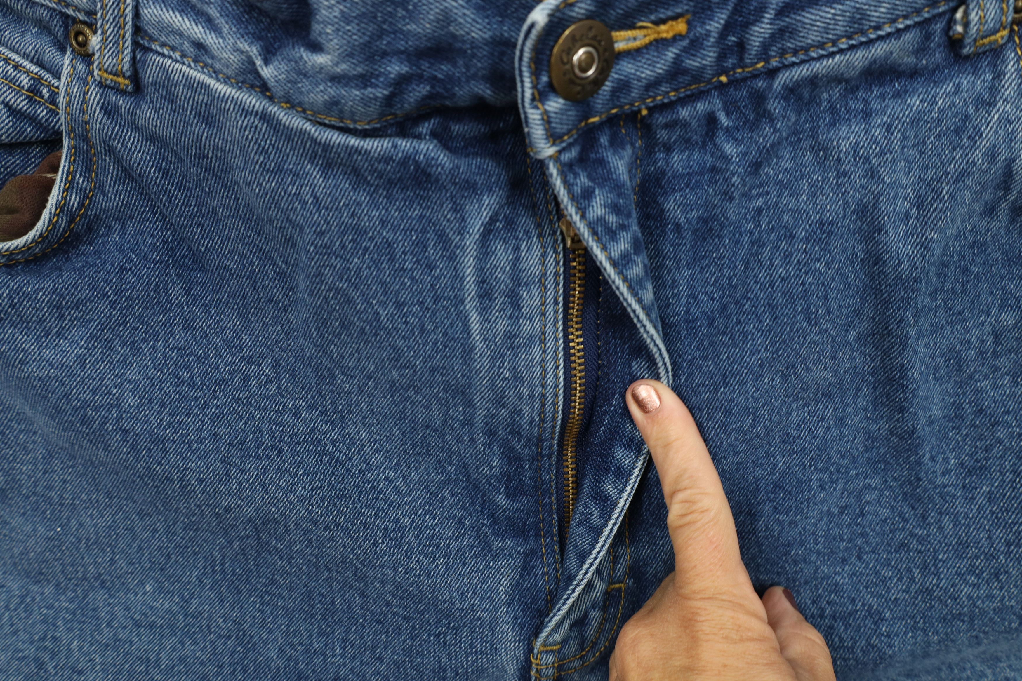 Cabelas Vintage Cabelas Heavyweight Flannel Lined Denim Jeans Blue Size US 42 / EU 58 - 7 Thumbnail