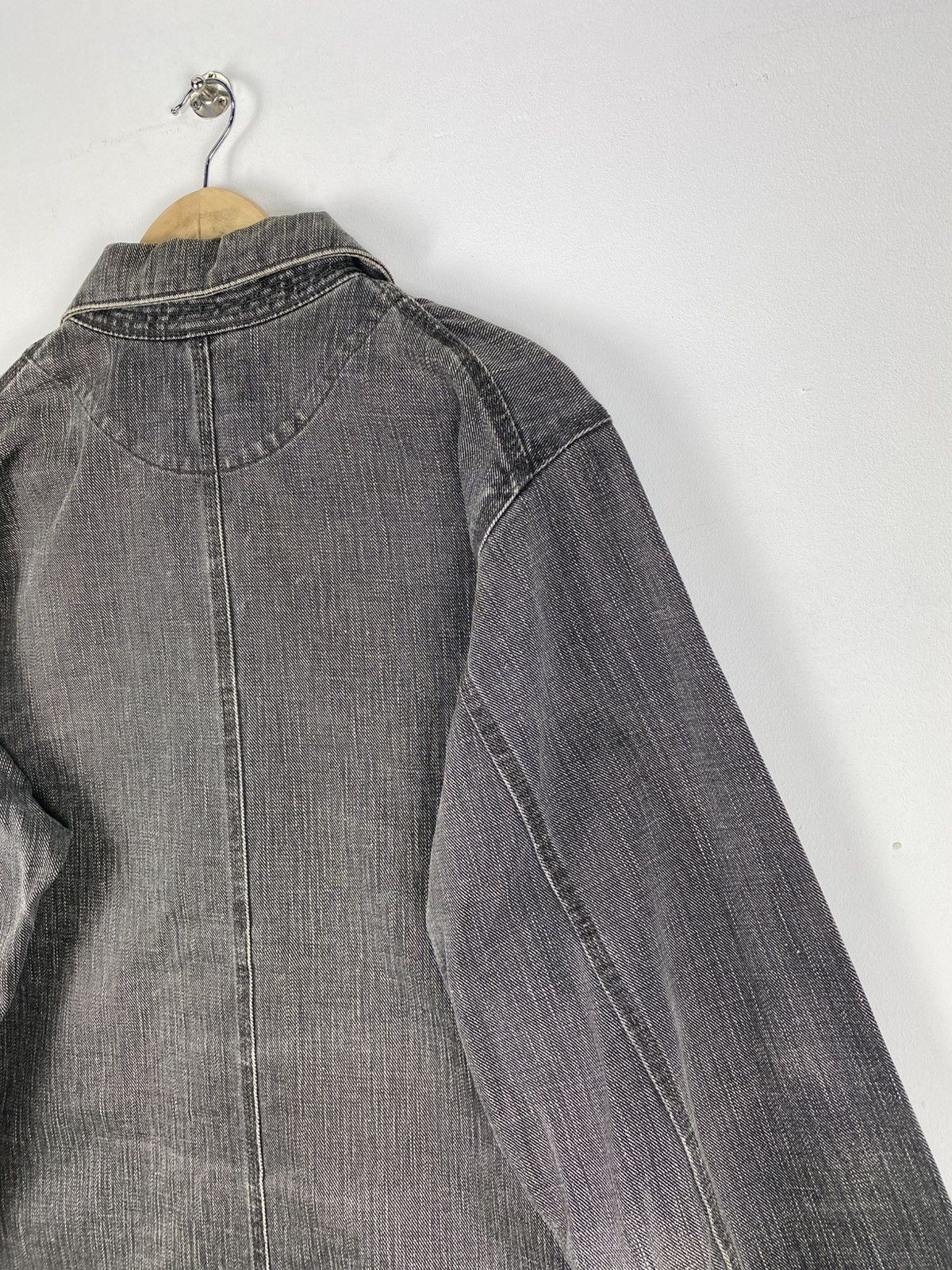 United Arrows Vintage Y2K Denim Chore Jacket Workwear Style Button Up Size US L / EU 52-54 / 3 - 5 Thumbnail