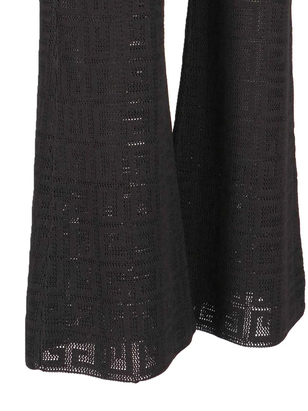 Givenchy o1w1db10325 Wide Elasticated 4G Pants in Black Size 30" / US 8 / IT 44 - 5 Thumbnail