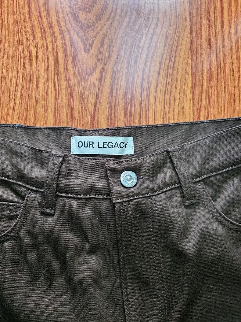 Our Legacy our legacy2022 Winter Men's Wool Straight Pants 2505-Nextar Size US 31 - 4 Thumbnail