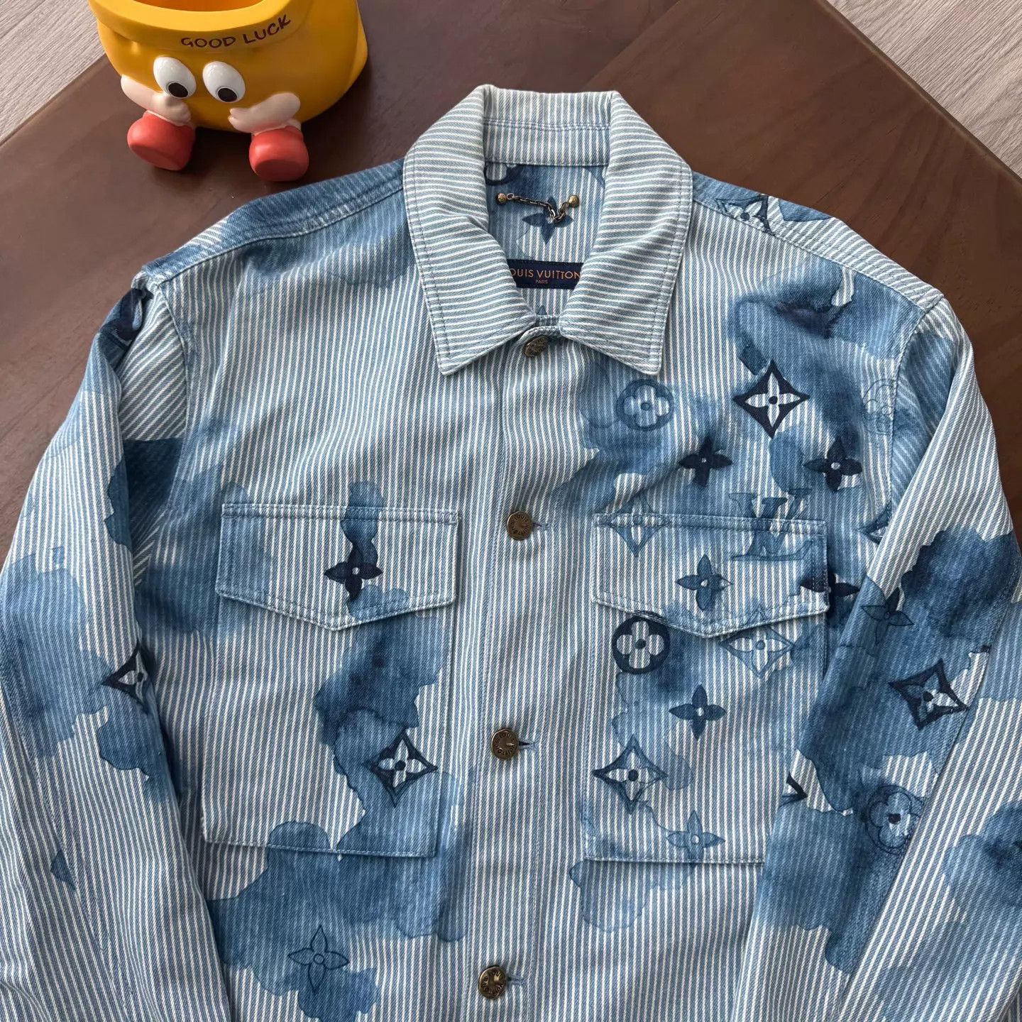 Louis Vuitton LV Ink Wash Shirt Jacket L Size US L / EU 52-54 / 3 - 5 Thumbnail